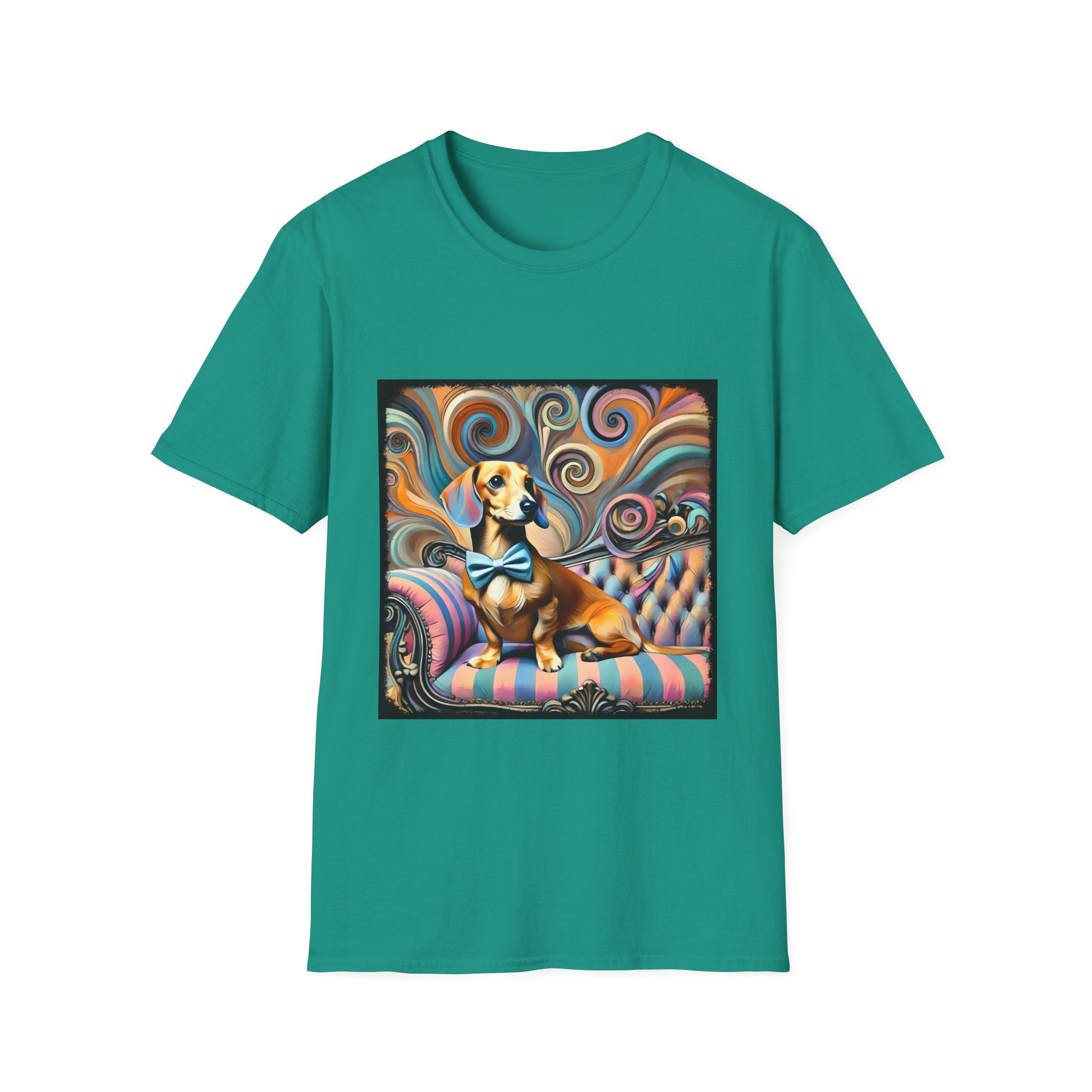 Dachshund Warm Swirl | Unisex Dog T-Shirt