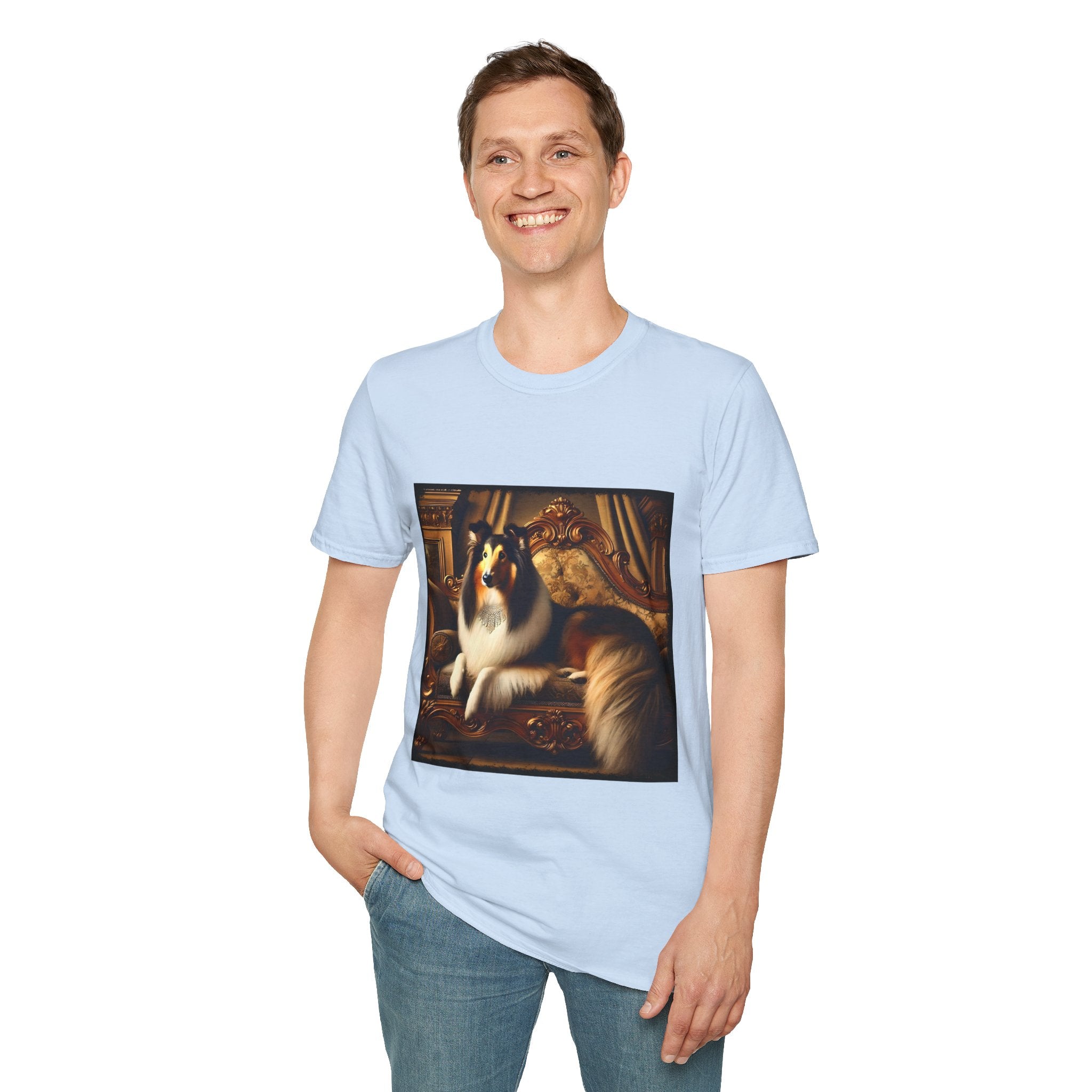 Collie Posh Princess | Unisex Dog T-Shirt