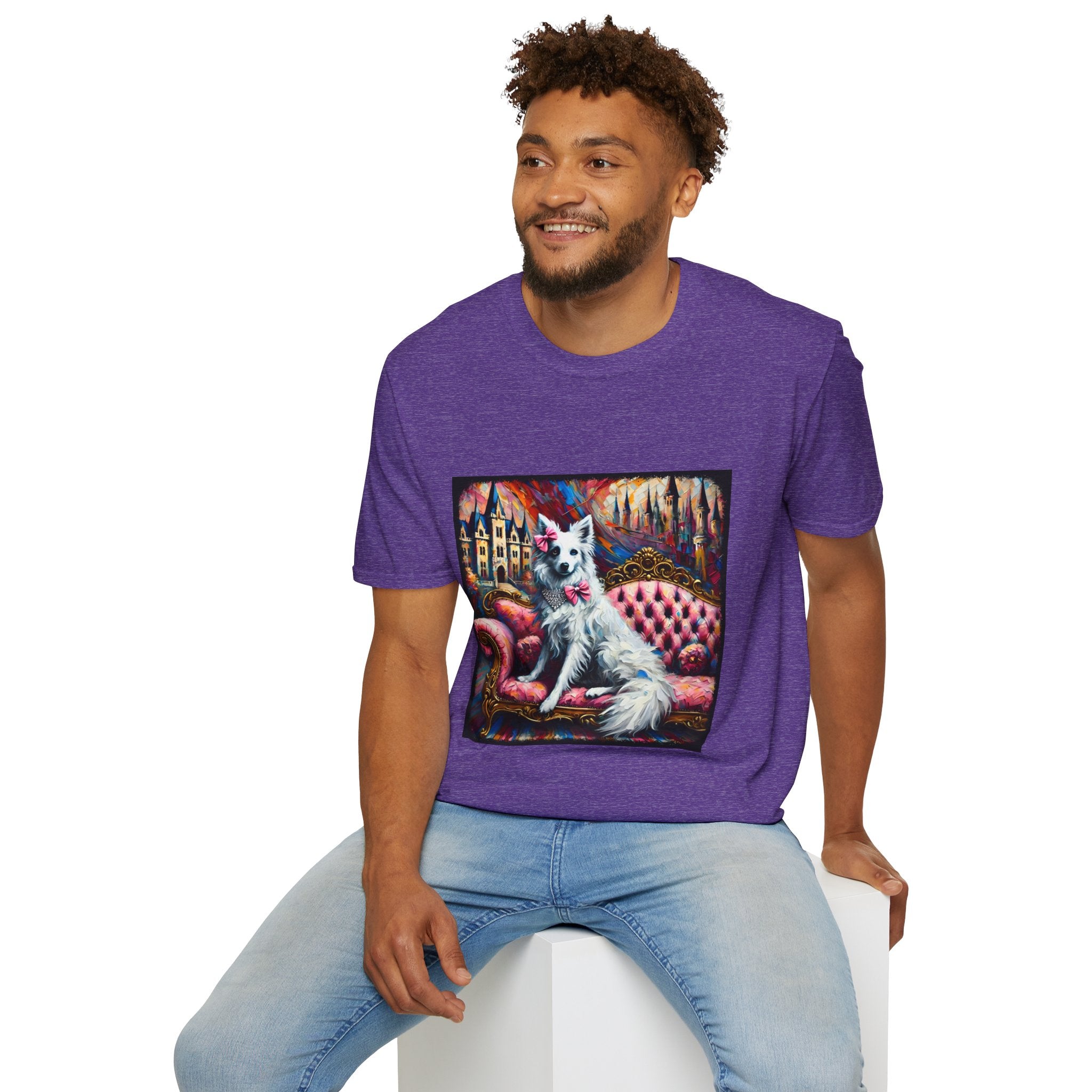 Border Collie Pink Princess Classic | Unisex Dog T-Shirt