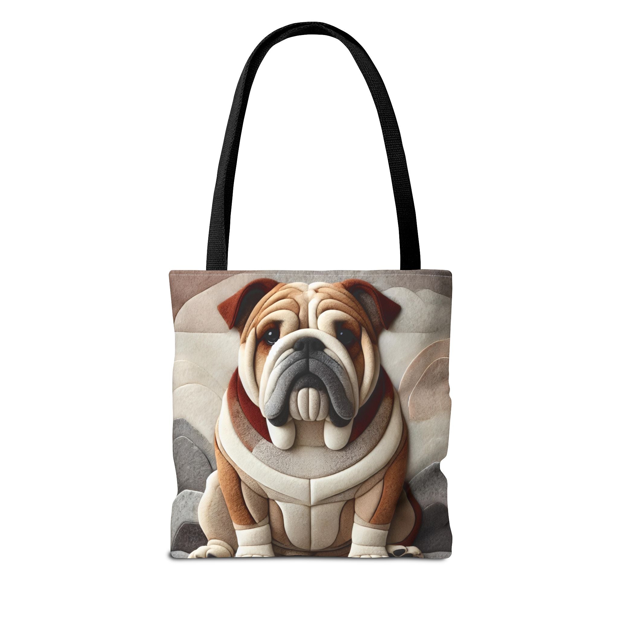 Bulldog Tote Bag | Cuddle Buddy Dog Lover Gift
