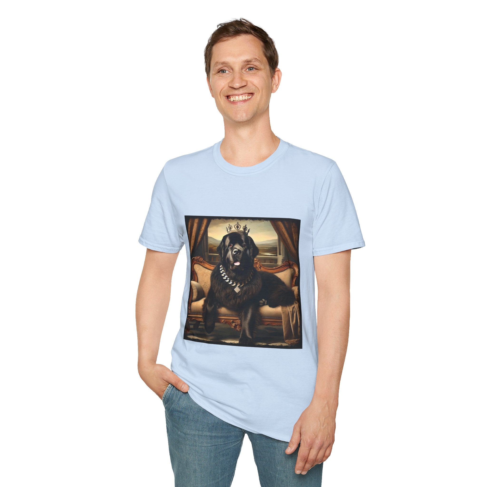 Newfoundland Posh Prince | Unisex Dog T-Shirt