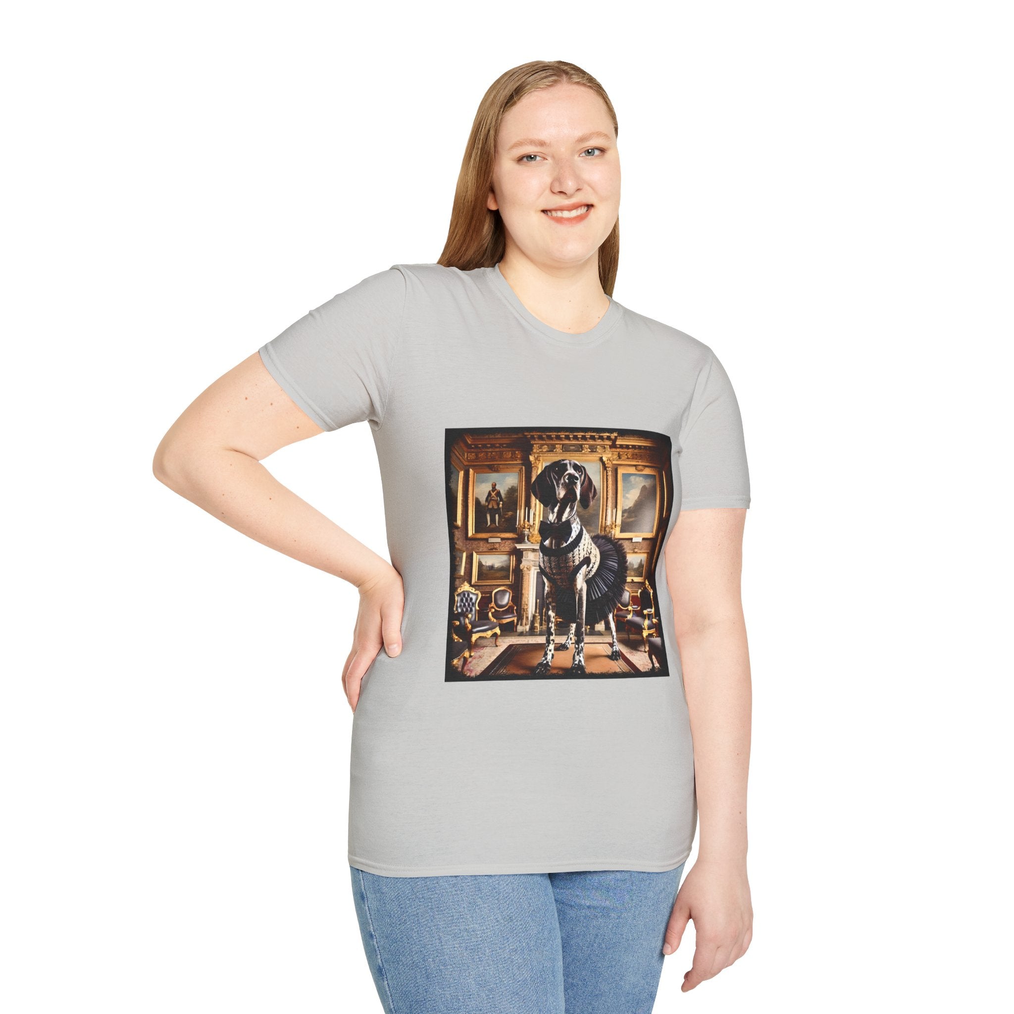 German Shorthaired Pointer Luxe Pup | Unisex Dog T-Shirt