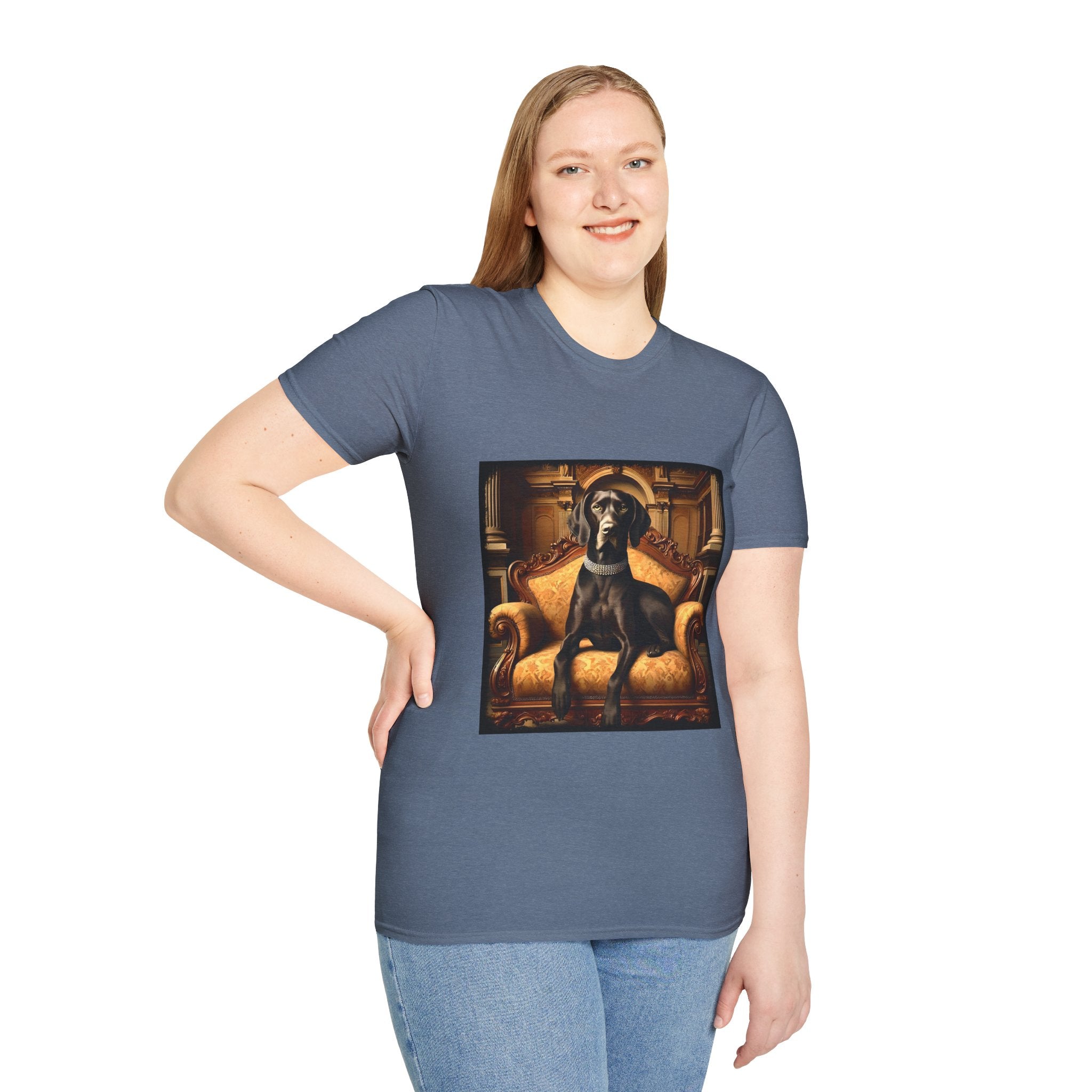 German Shorthaired Pointer Poised Princess | Unisex Dog T-Shirt