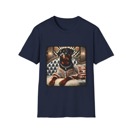 Rottweiler Pure Class design dog lover unisex t-shirt in navy