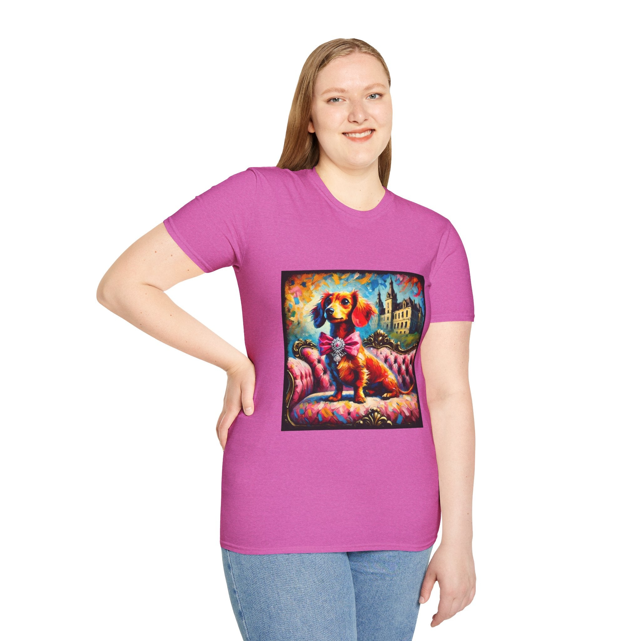 Dachshund Diamond Princess Classic | Unisex Dog T-Shirt