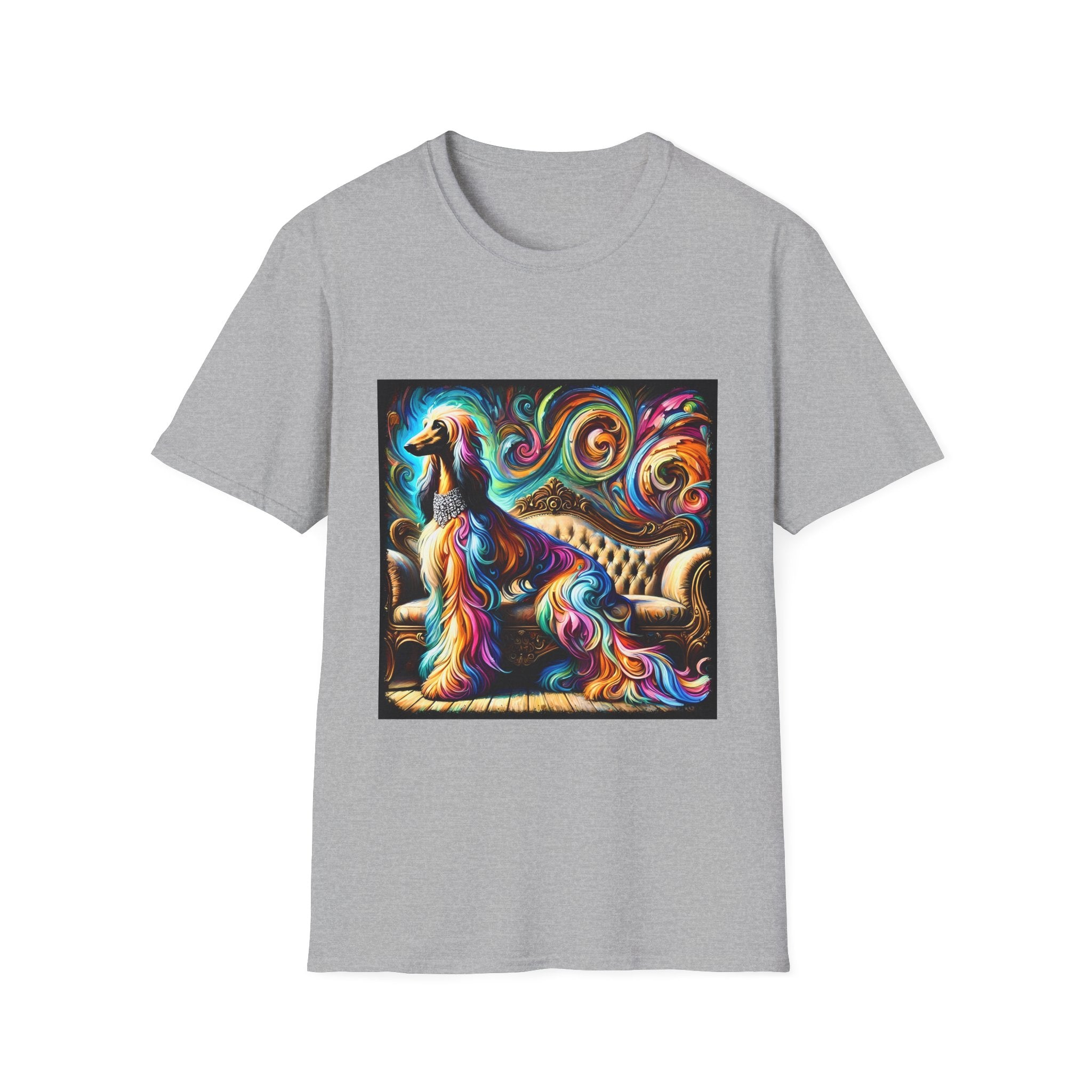 Afghan Hound Shirt | Bold Swirl Dog Lover Tee