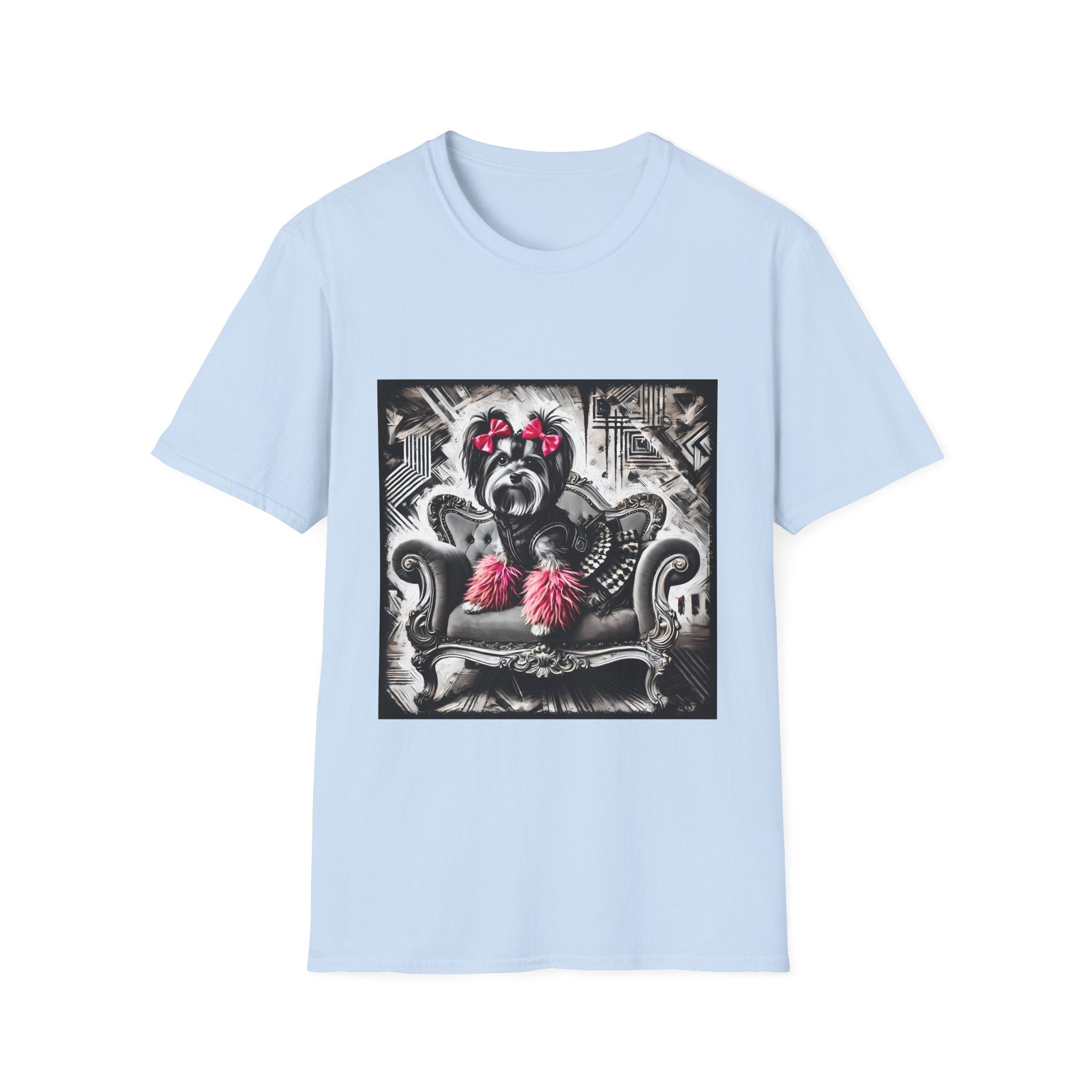 Havanese B&W Cutie |  Unisex Dog T-Shirt