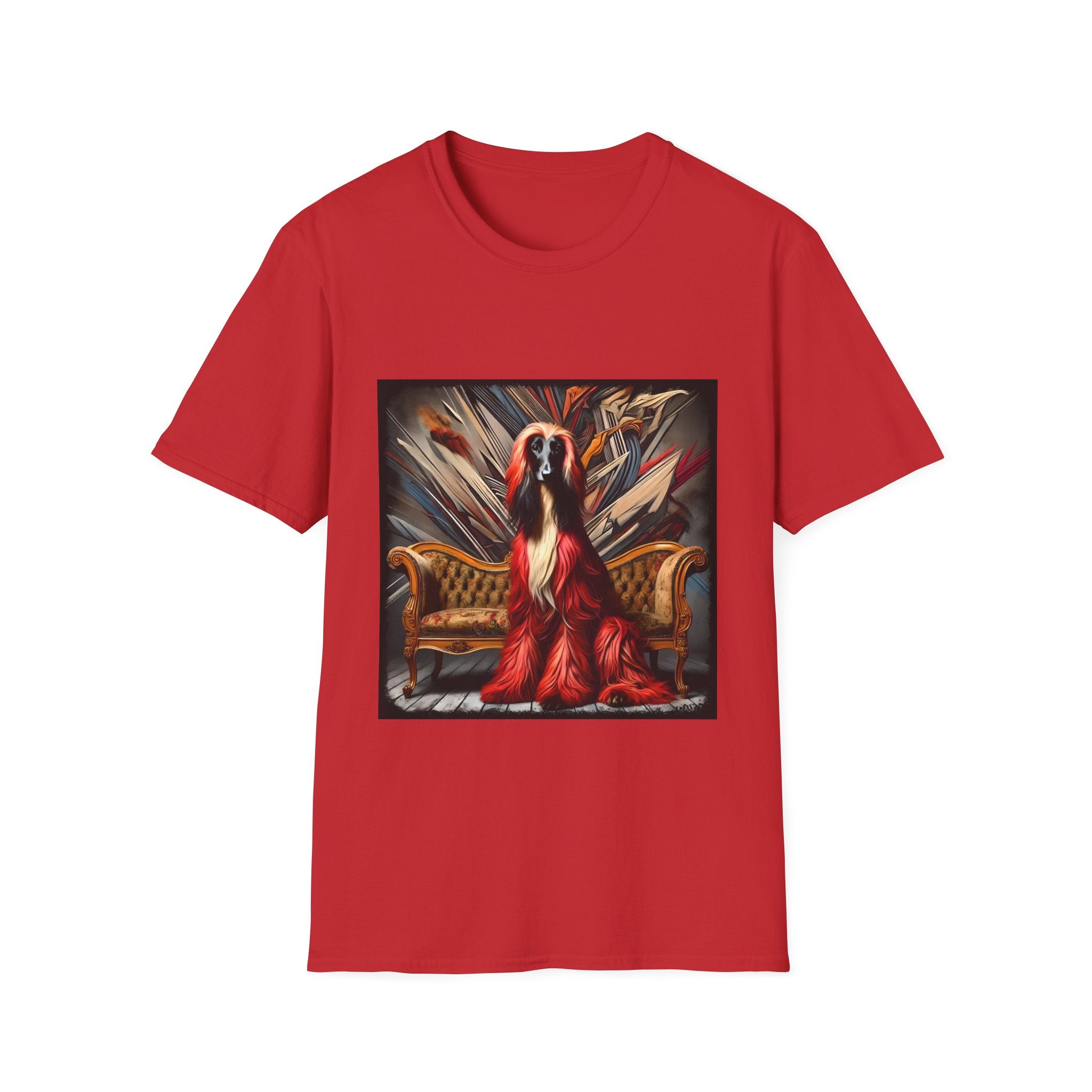 Afghan Hound Shirt | Red Rebel Dog Lover Tee