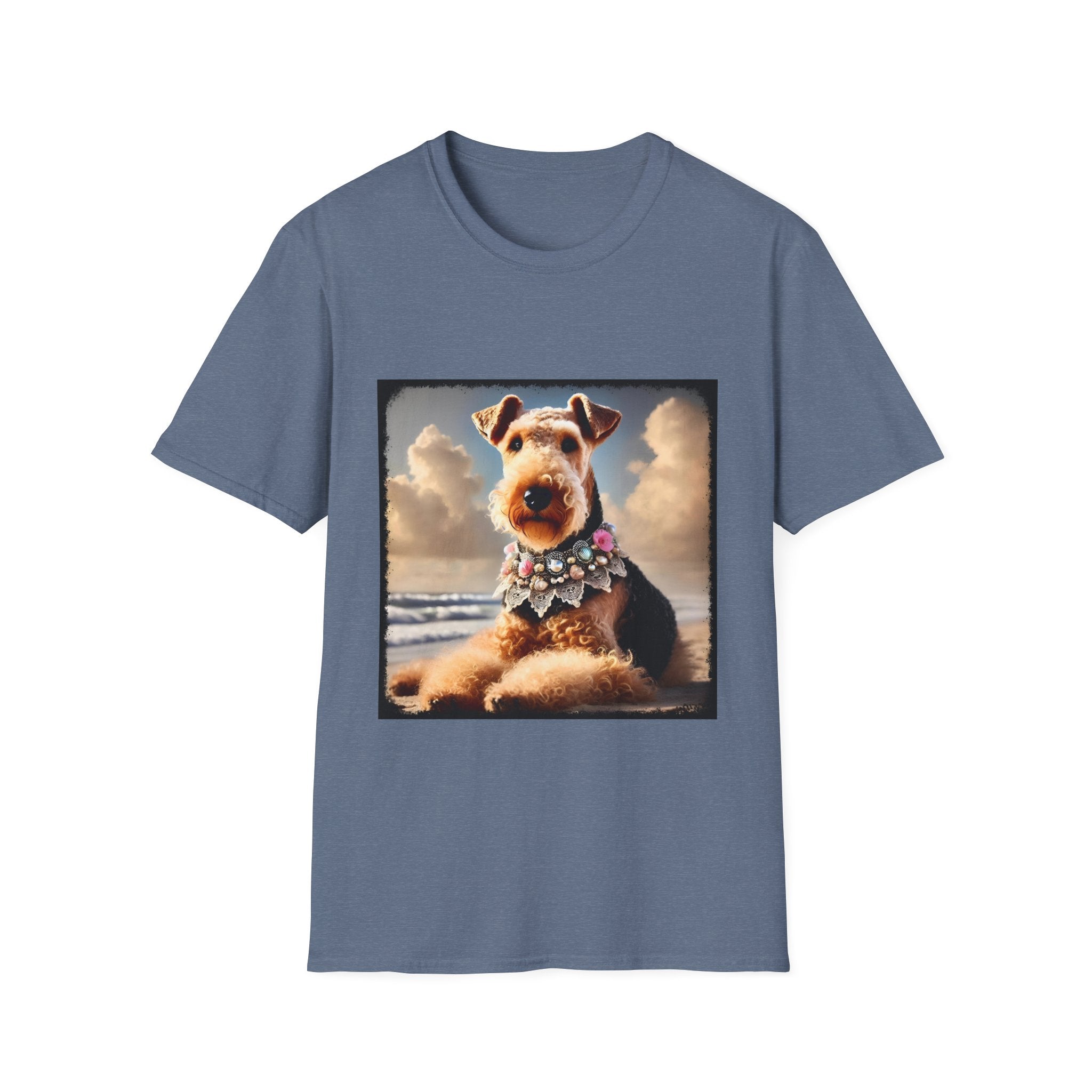 Airedale Terrier Shirt | Beach Beauty Dog Lover Tee