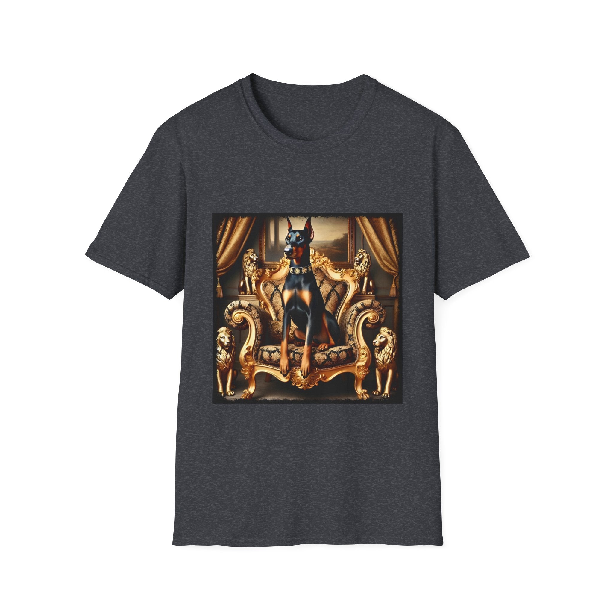 Doberman Pinscher Billionaire Bark | Unisex Dog T-Shirt