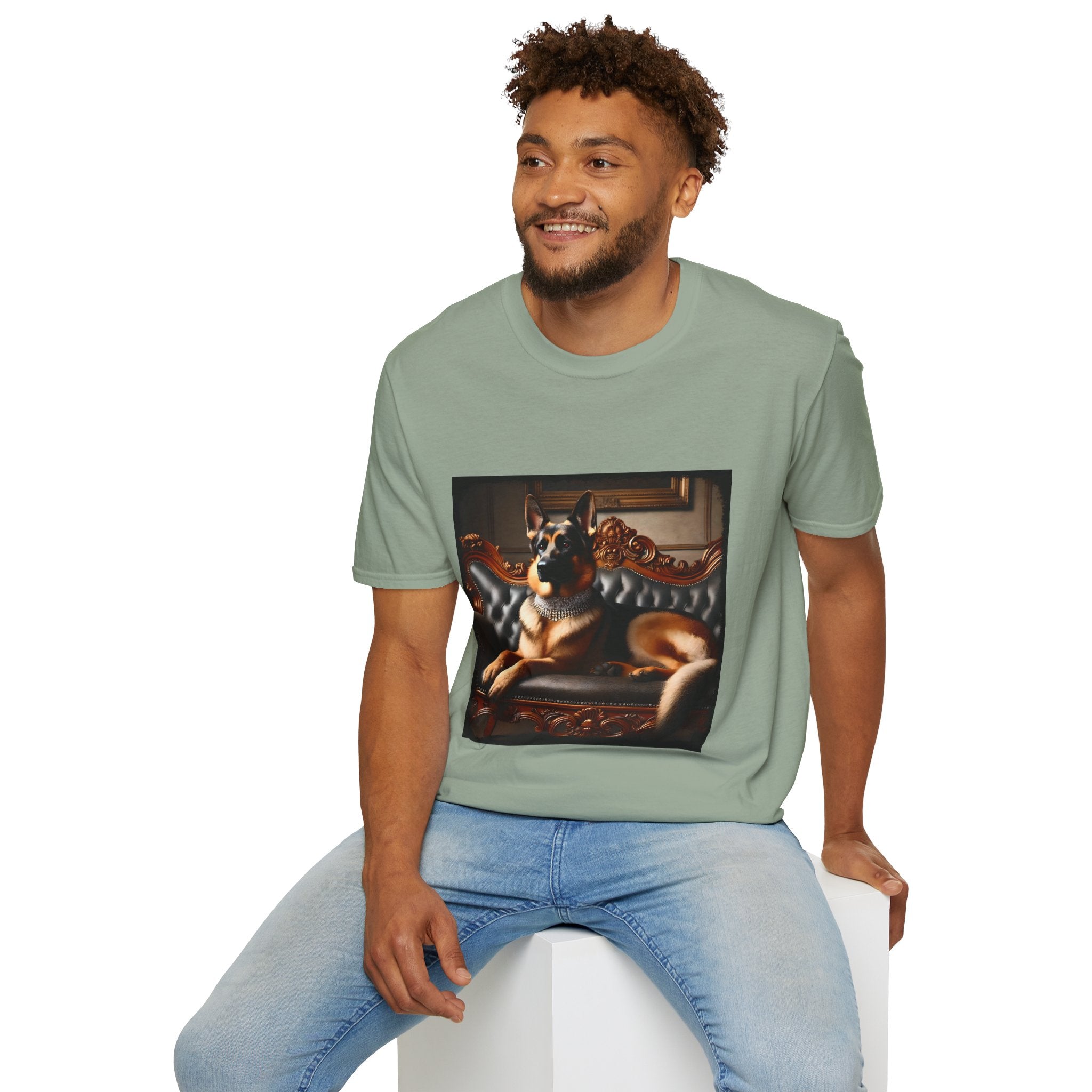 German Shepherd Posh Princess | Unisex Dog T-Shirt