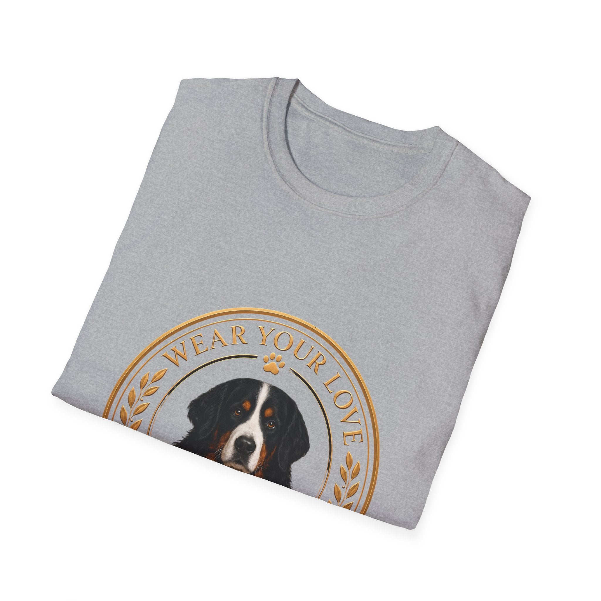 Bernese Mountain Dog Shirt | Wear Your Love for Dogs Dog Lover Tee