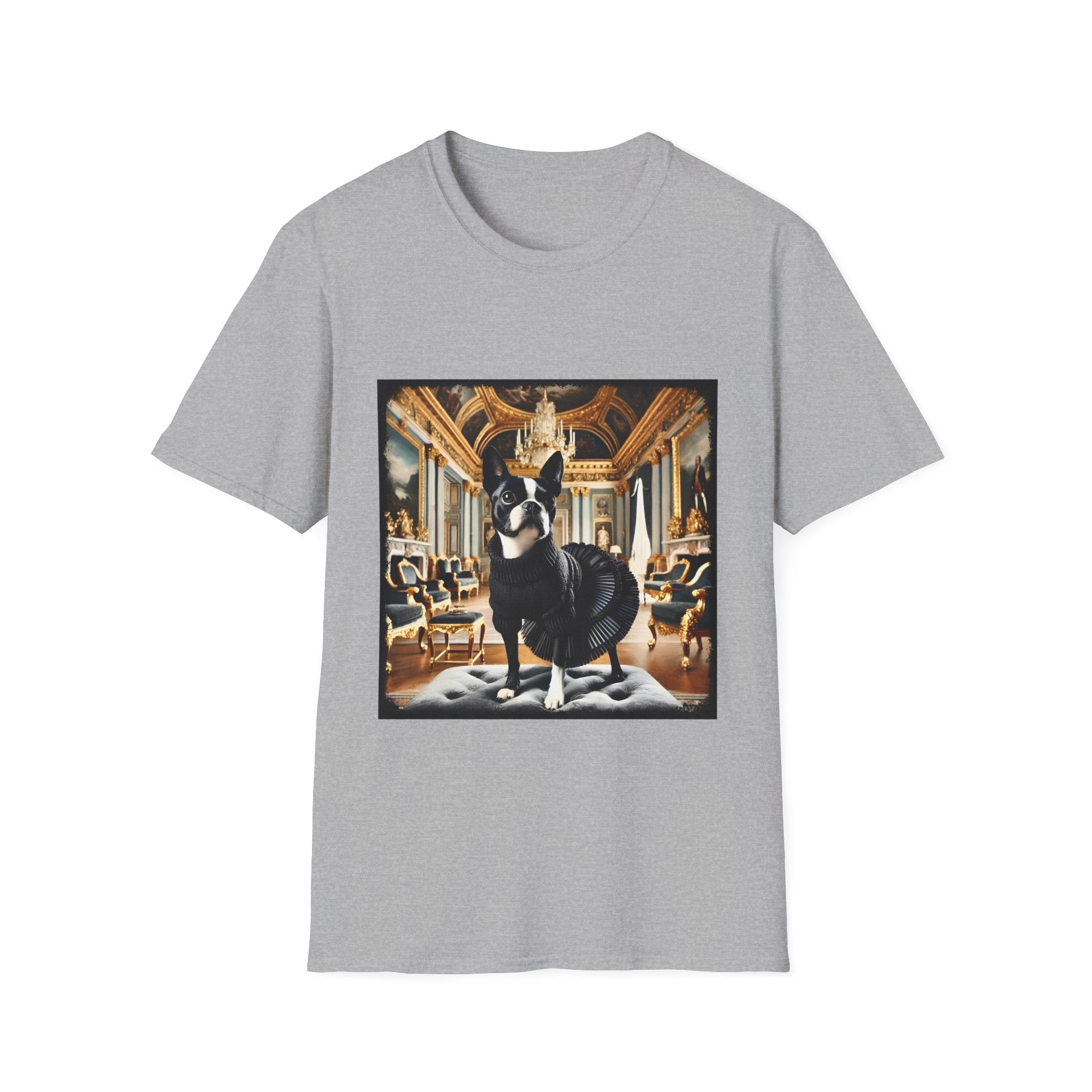 Boston Terrier Priveleged Pup | Unisex Dog T-Shirt