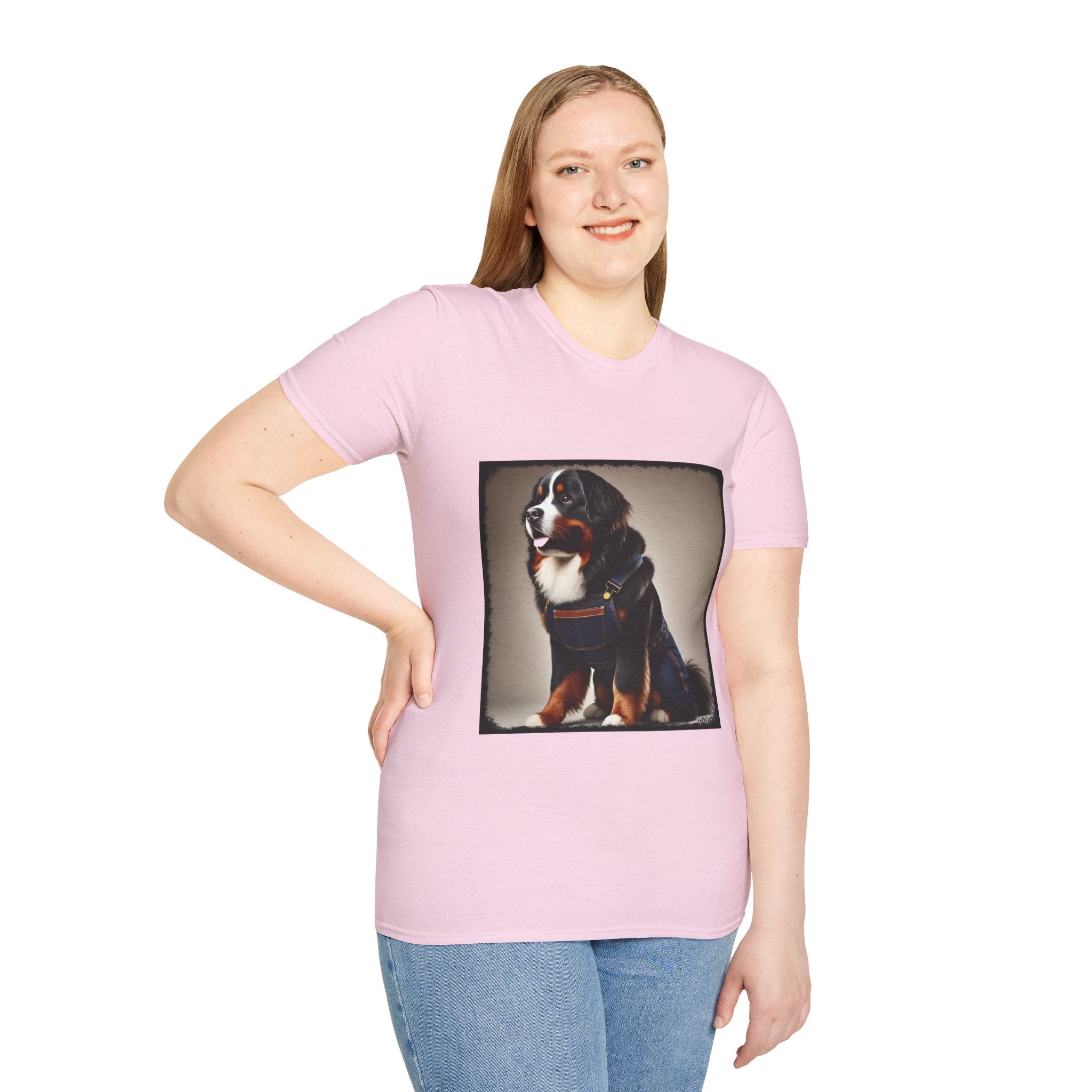 Bernese Mountain Dog Shirt | Denim Darling Dog Lover Tee