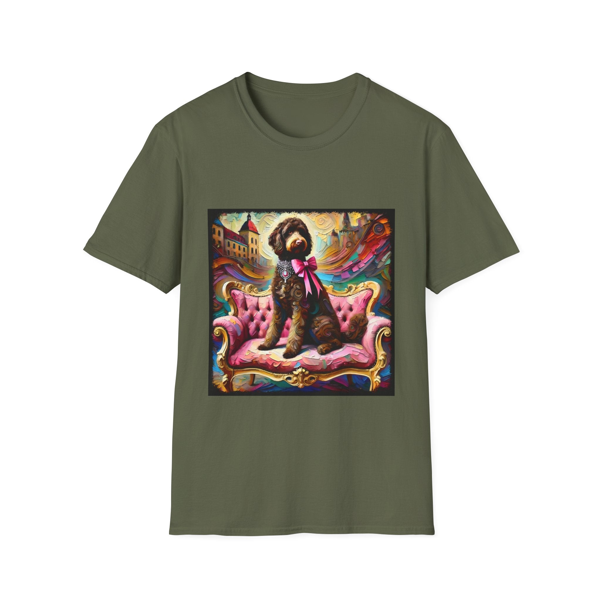 Labradoodle Chocolate Princess Classic | Unisex Dog T-Shirt