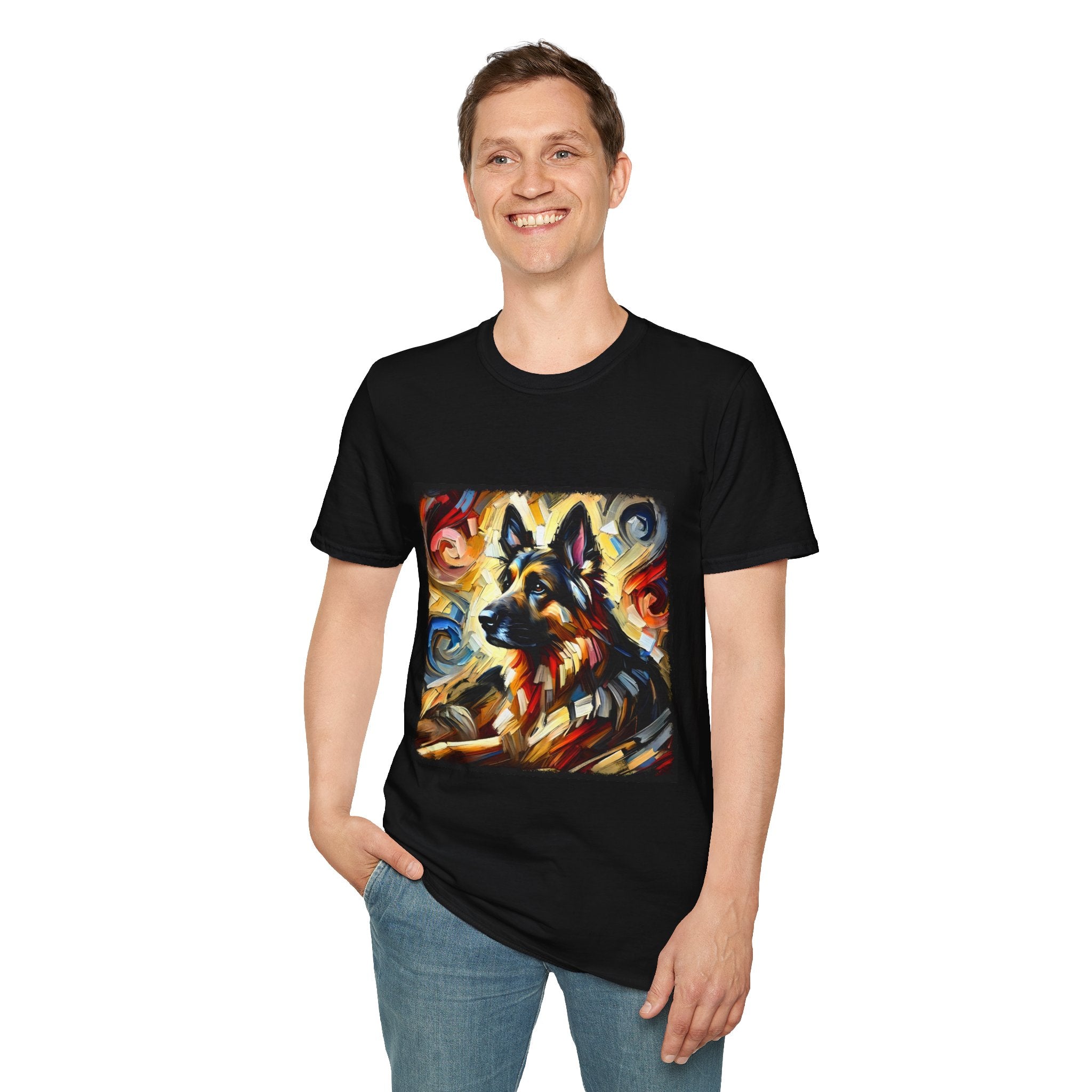 German Shepherd Bold Stroke Classic | Unisex Dog T-Shirt