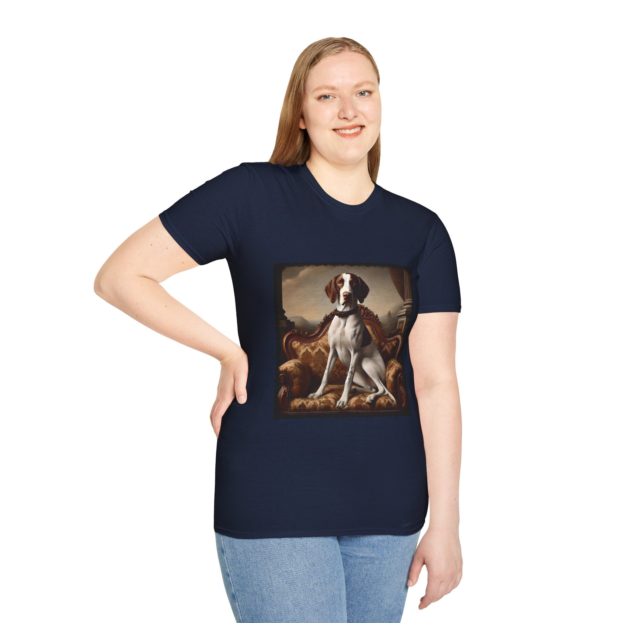 German Shorthaired Pointer Dashing Duke | Unisex Dog T-Shirt