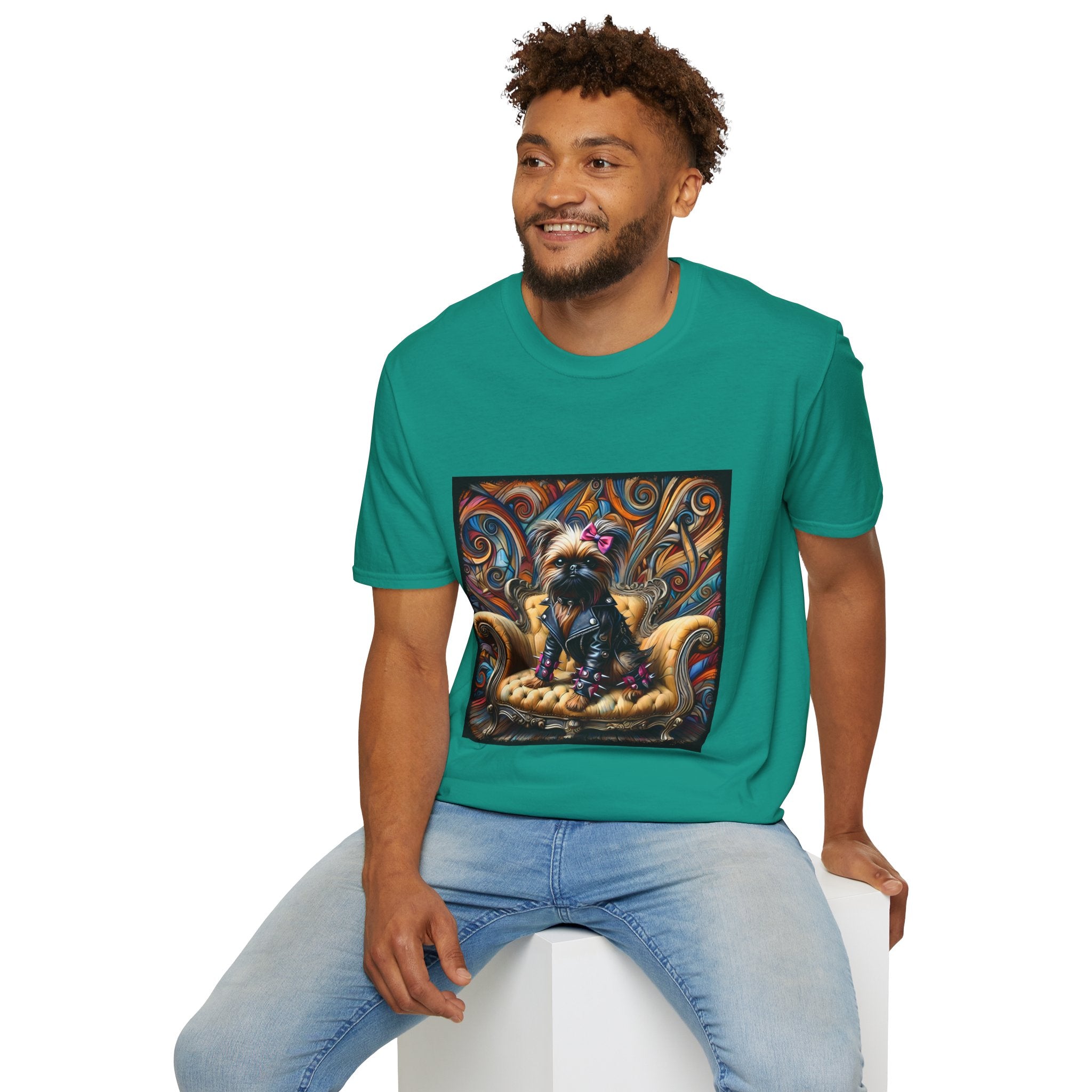 Brussels Griffon Bold Rocker | Unisex Dog T-Shirt