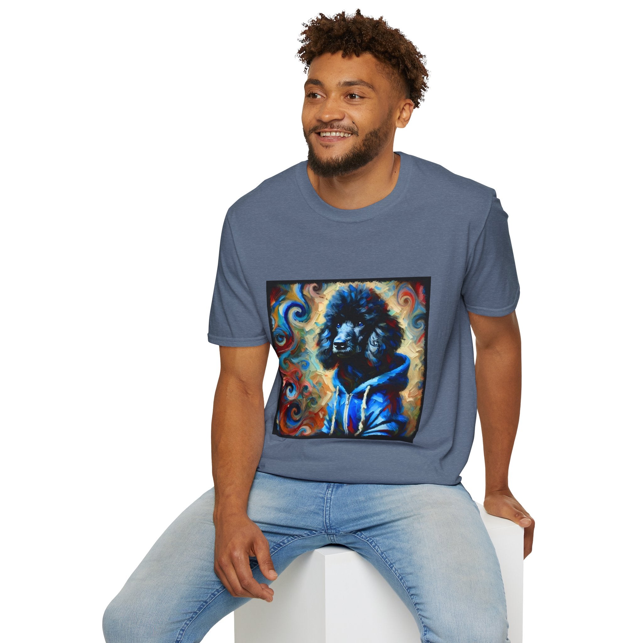 Poodle Style Rebel Swirl | Unisex Dog T-Shirt