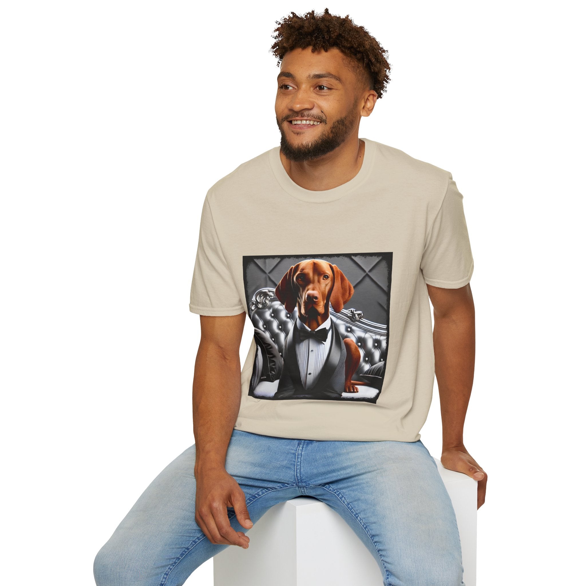 Vizsla Tux Luxe | Unisex Dog T-Shirt