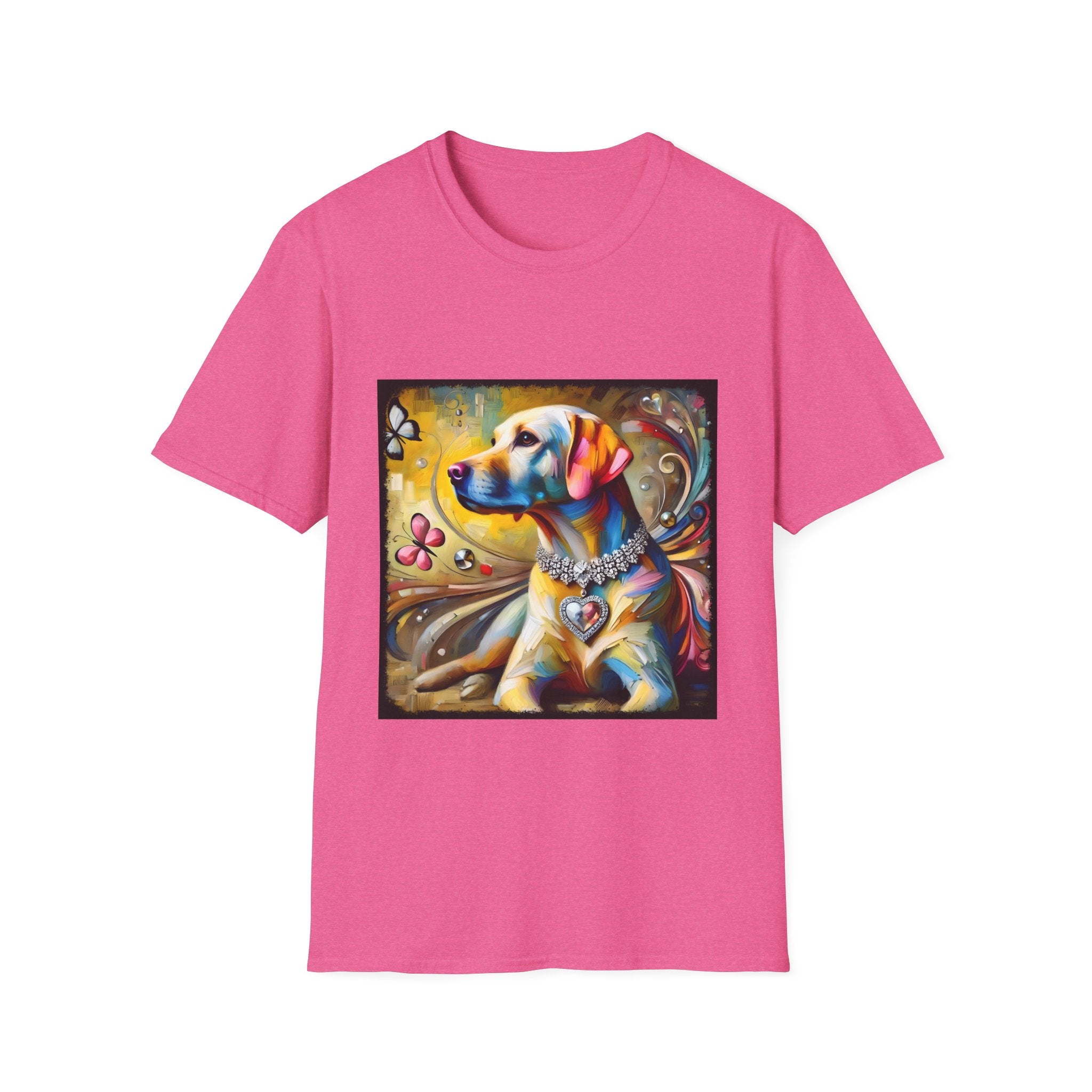 Labrador Retriever Diamond Heart Classic | Unisex Dog T-Shirt