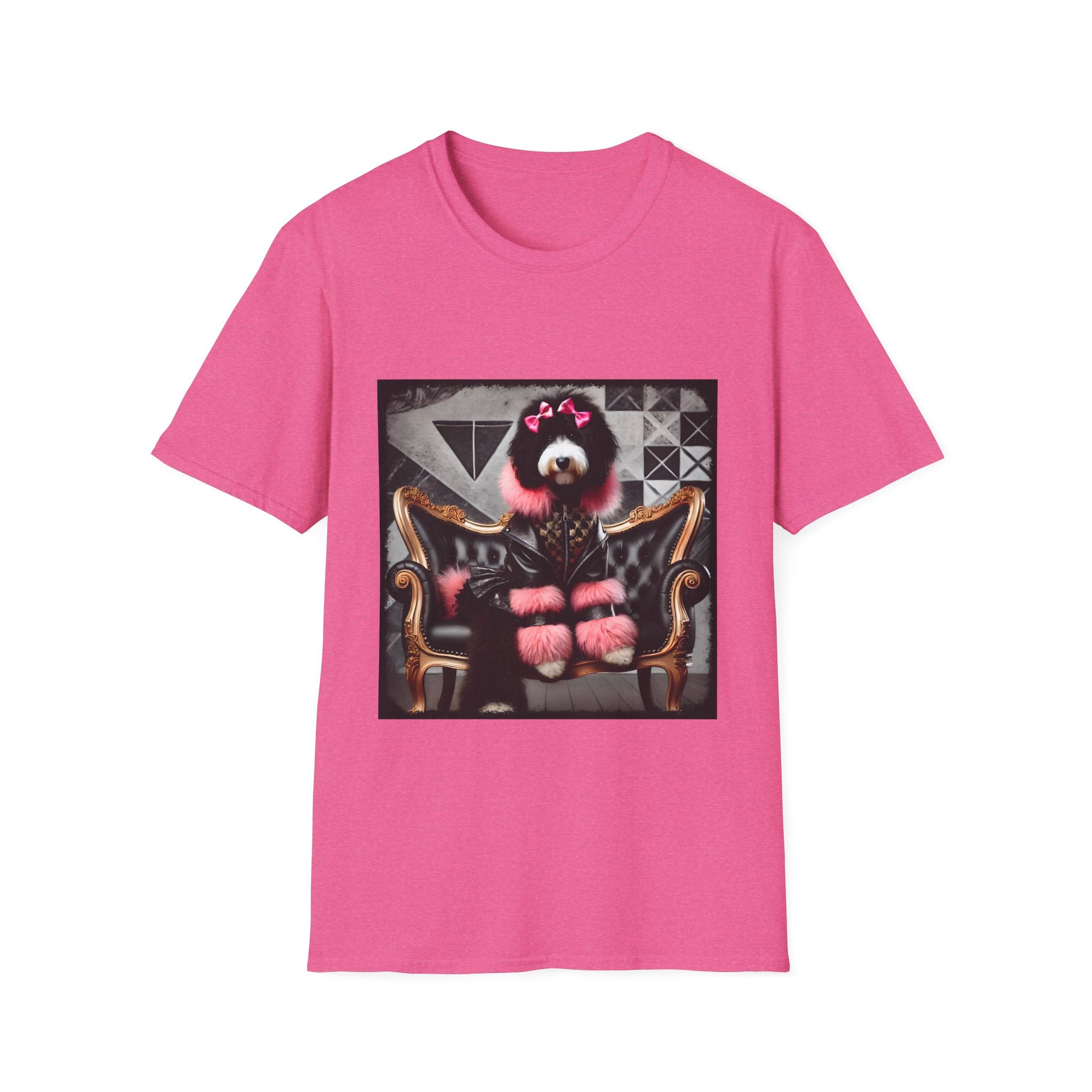 Bernedoodle Chic Rocker | Unisex Dog T-Shirt