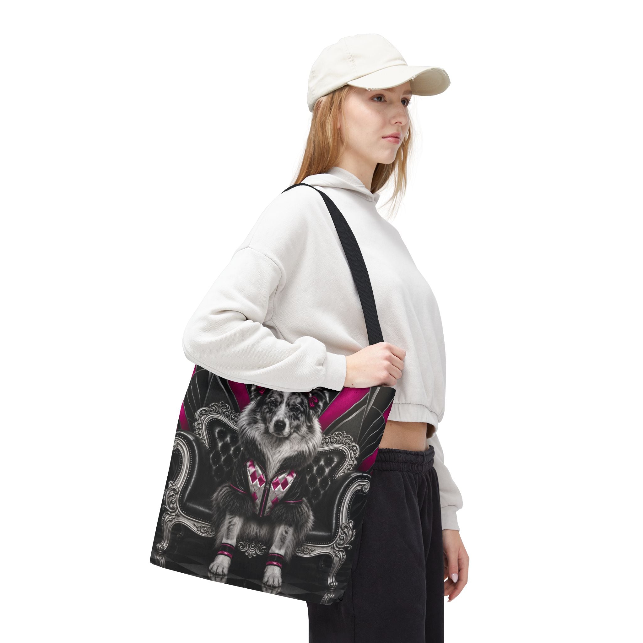 Australian Shepherd Tote Bag | Diamond Rebel Dog Lover Gift