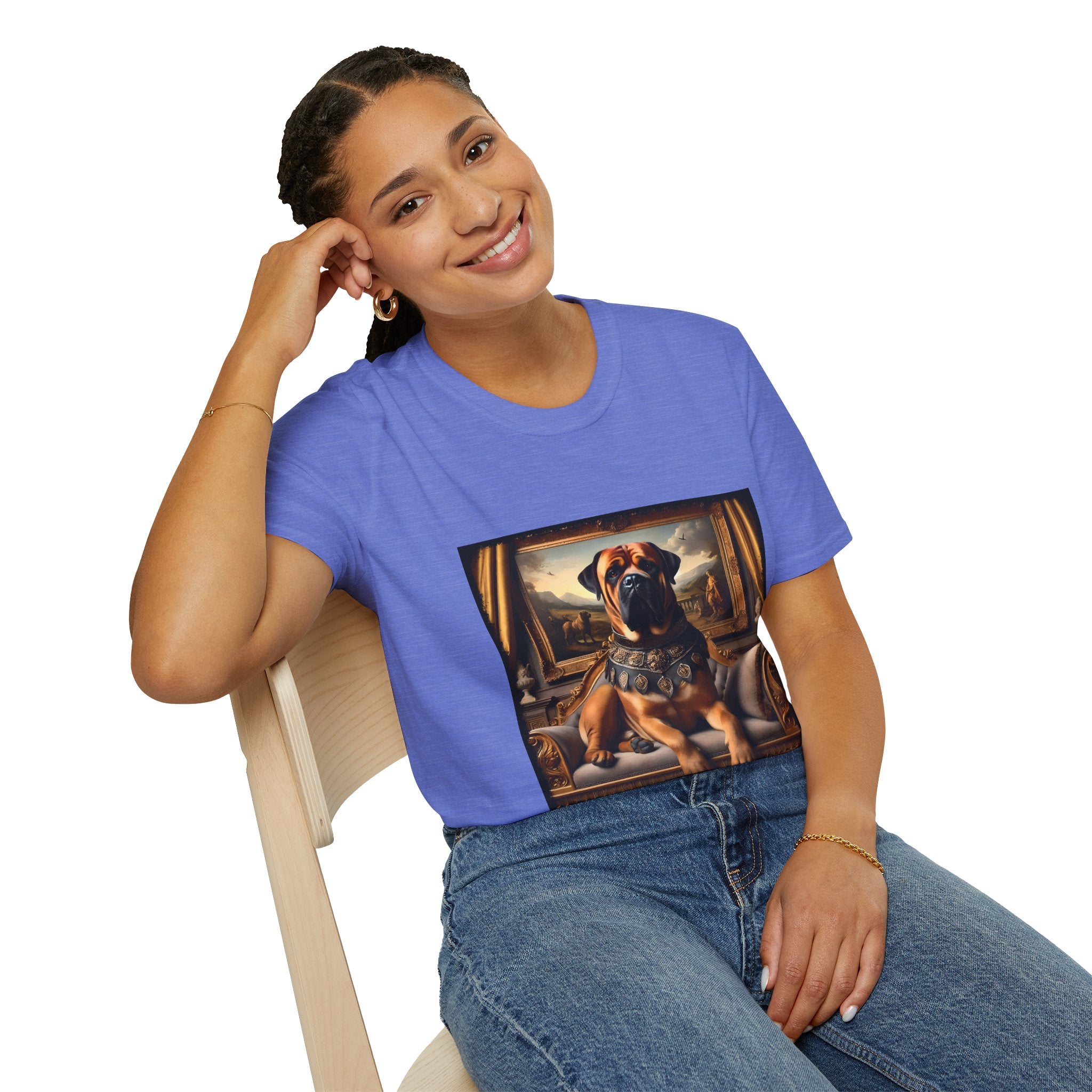 Bullmastiff Posh Prince | Unisex Dog T-Shirt