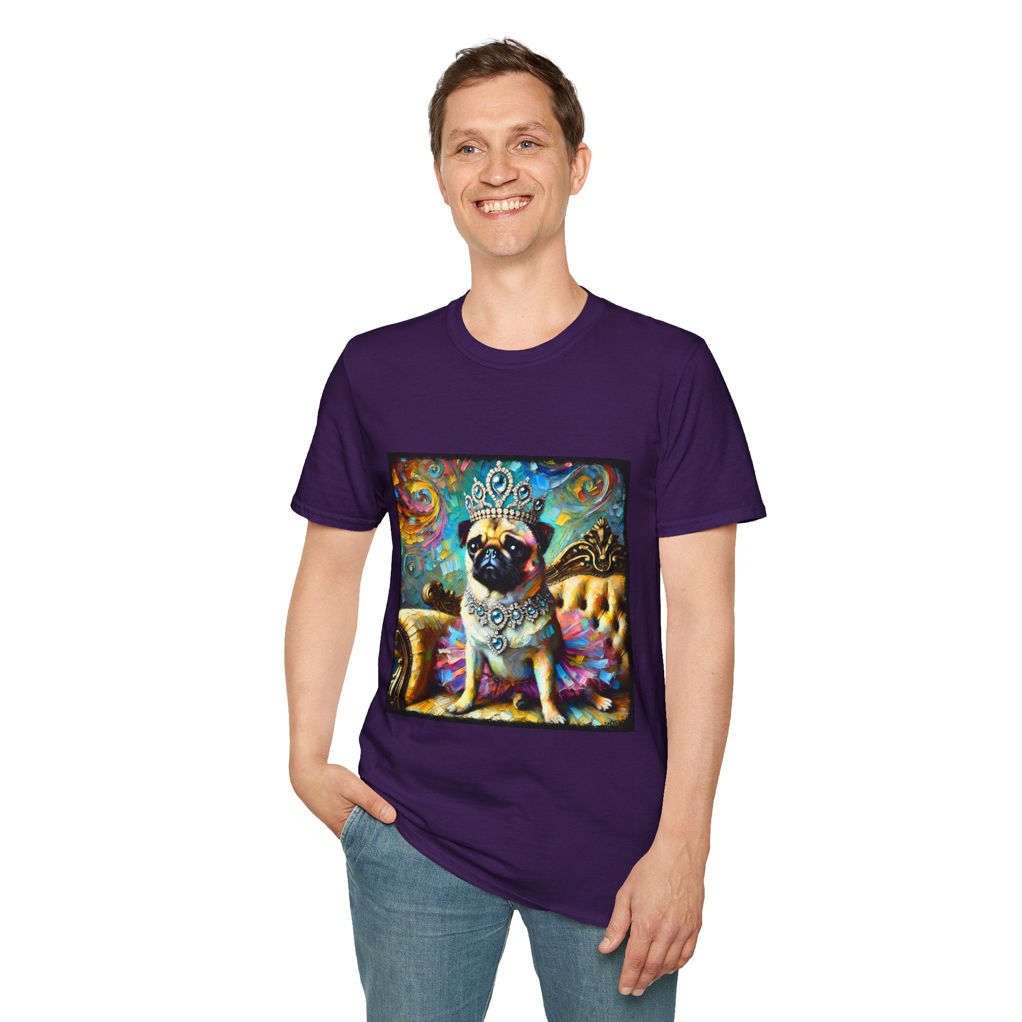 Pug Princess Classic | Unisex Dog T-Shirt