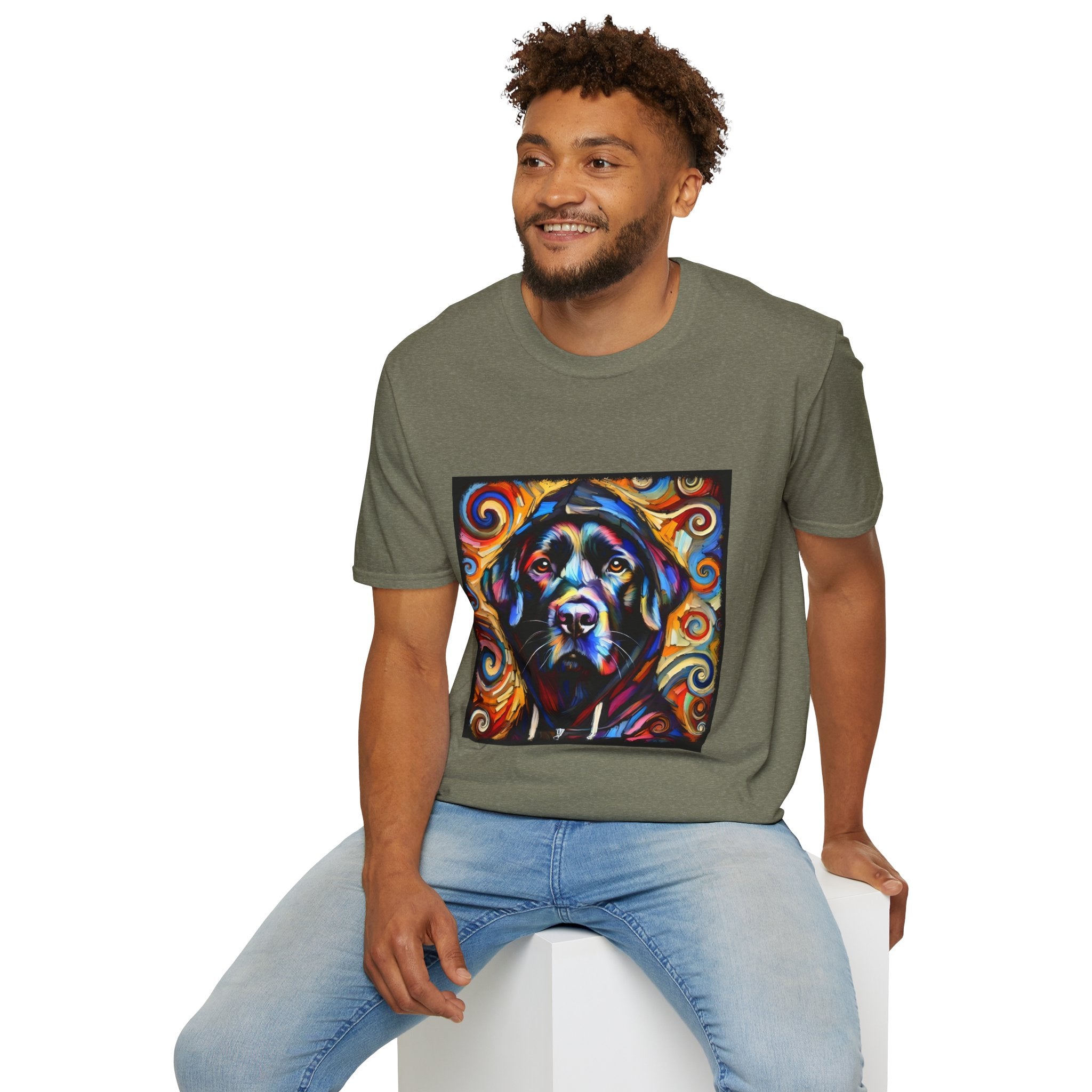 Labrador Retriever Hoodie Swirl | Unisex Dog T-Shirt
