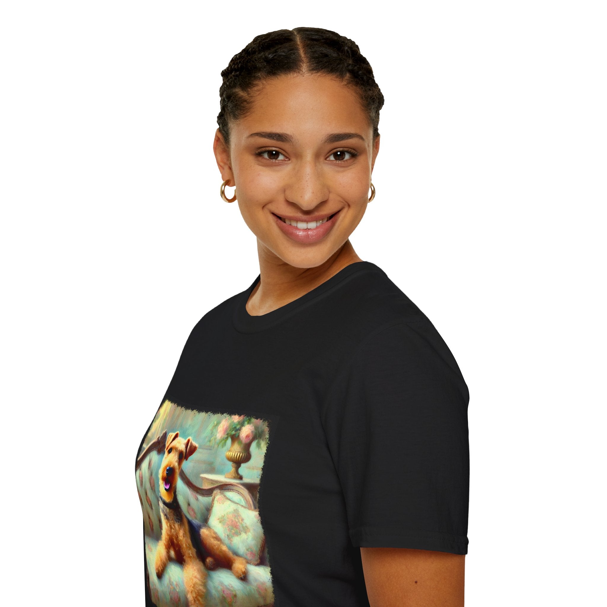 Airedale Terrier Shirt | Poised Classic Dog Lover Tee