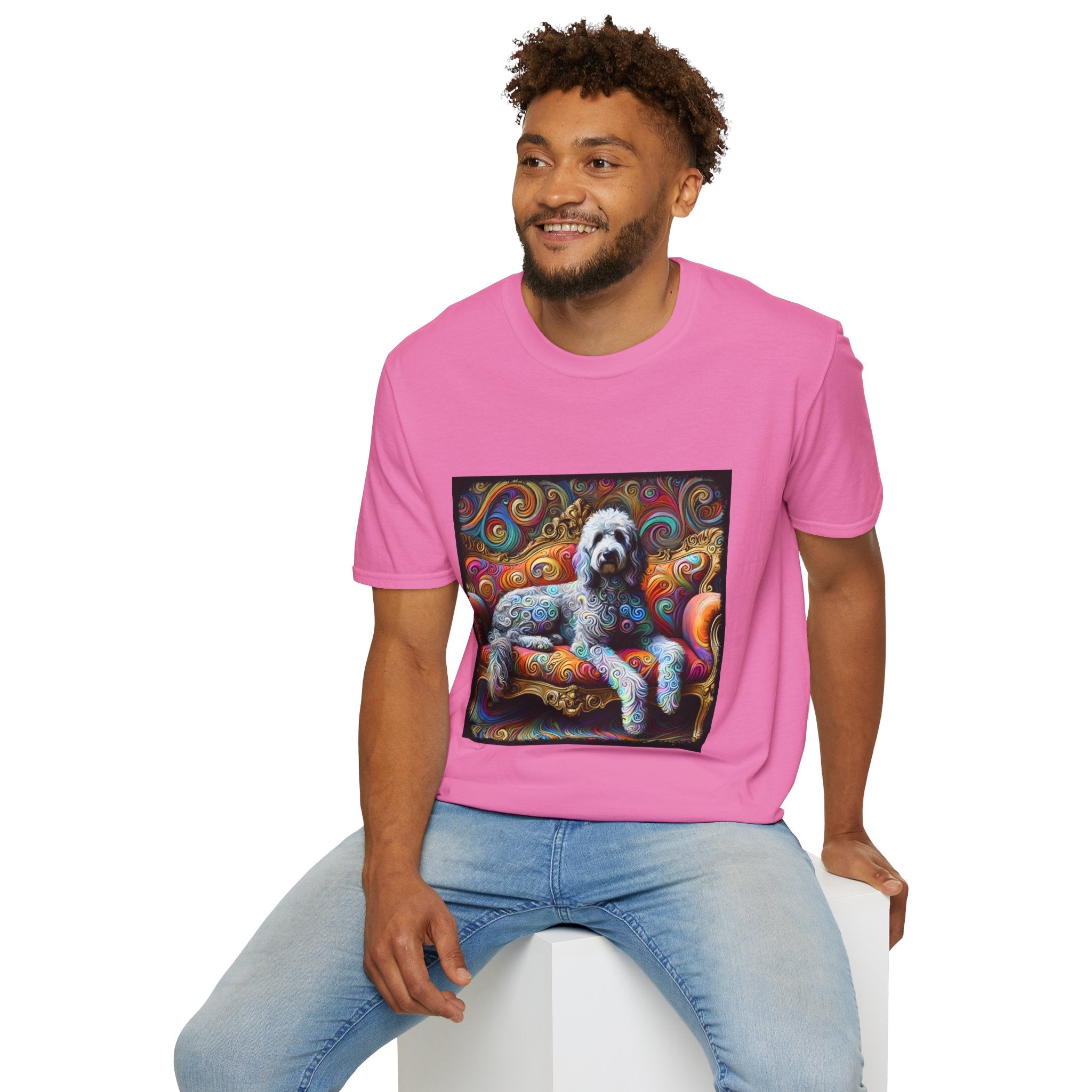 Labradoodle Vivid Swirl | Unisex Dog T-Shirt