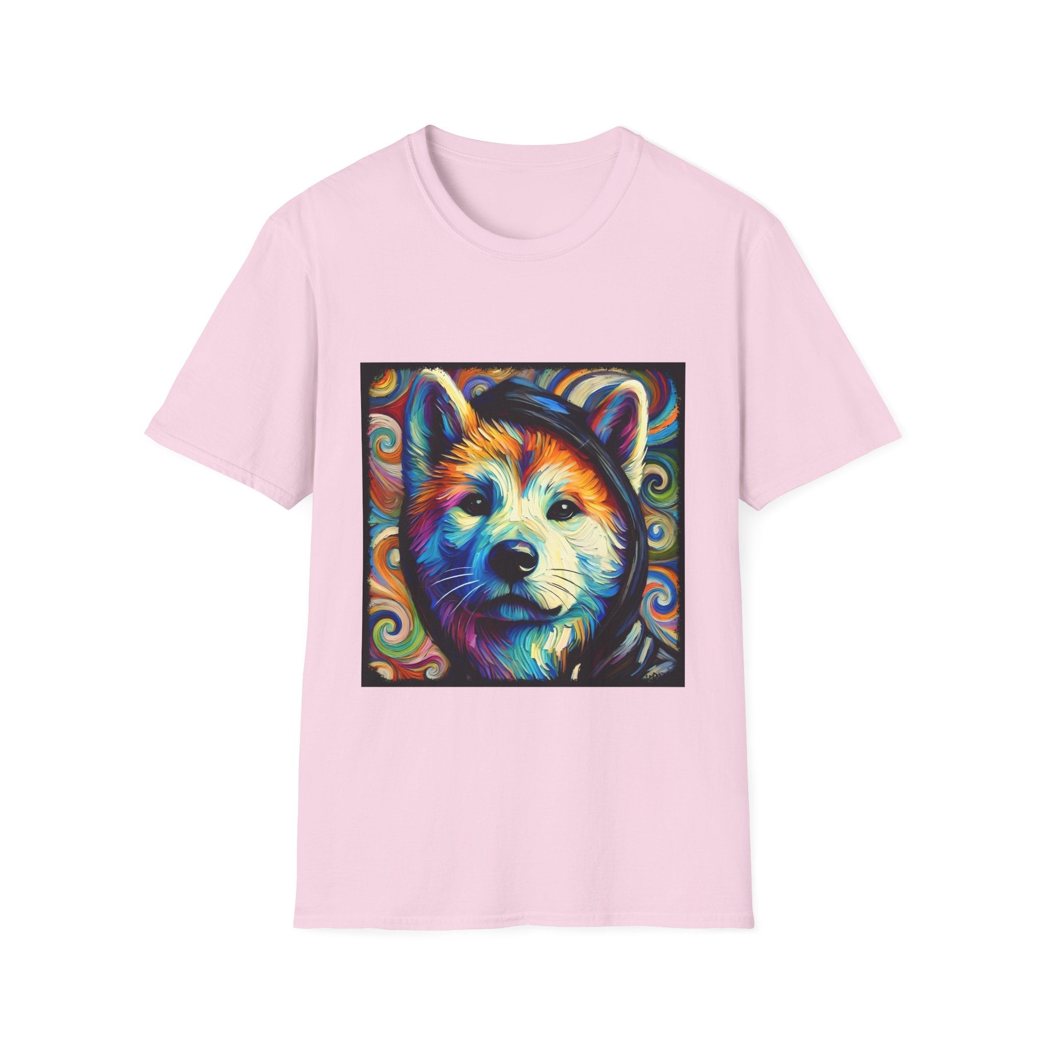 Akita Shirt | Relaxed Swirl Dog Lover Tee