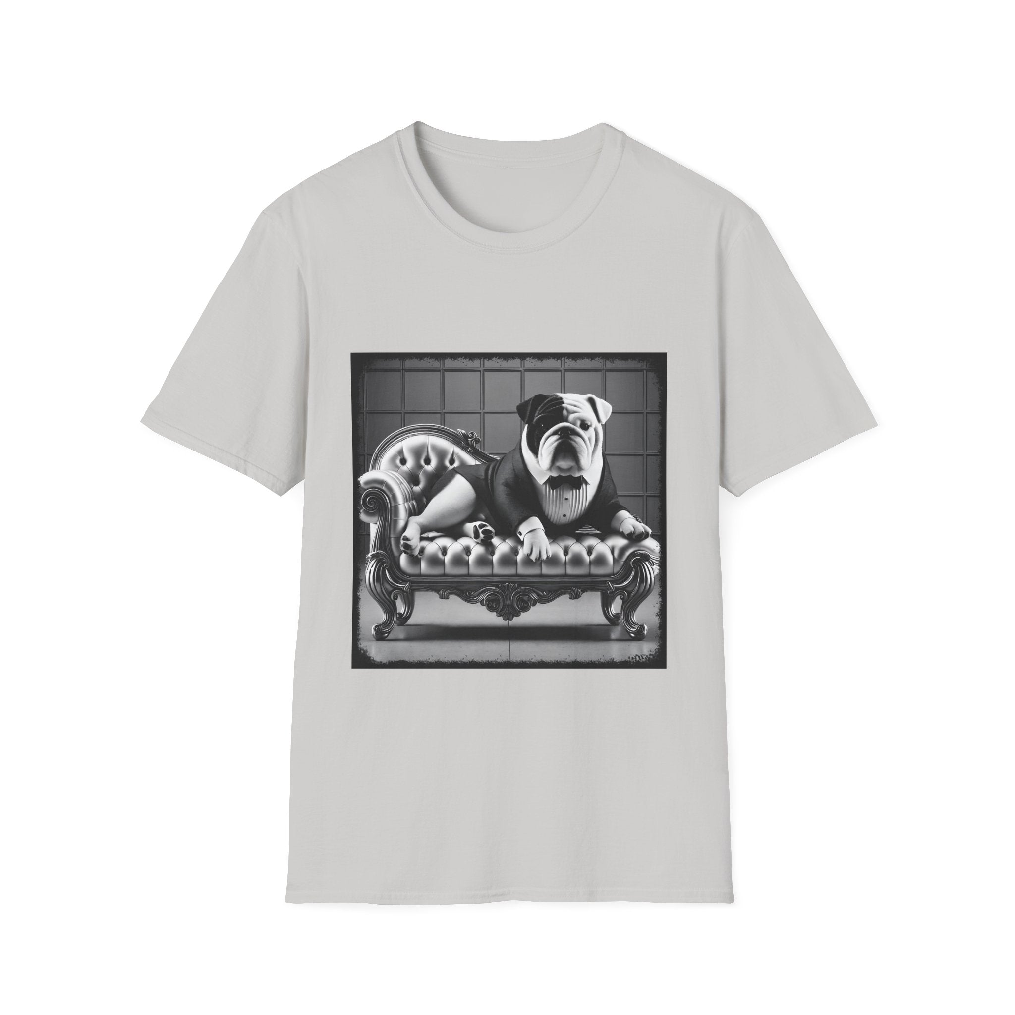 Bulldog Shirt | B&W Boss Dog Lover Tee