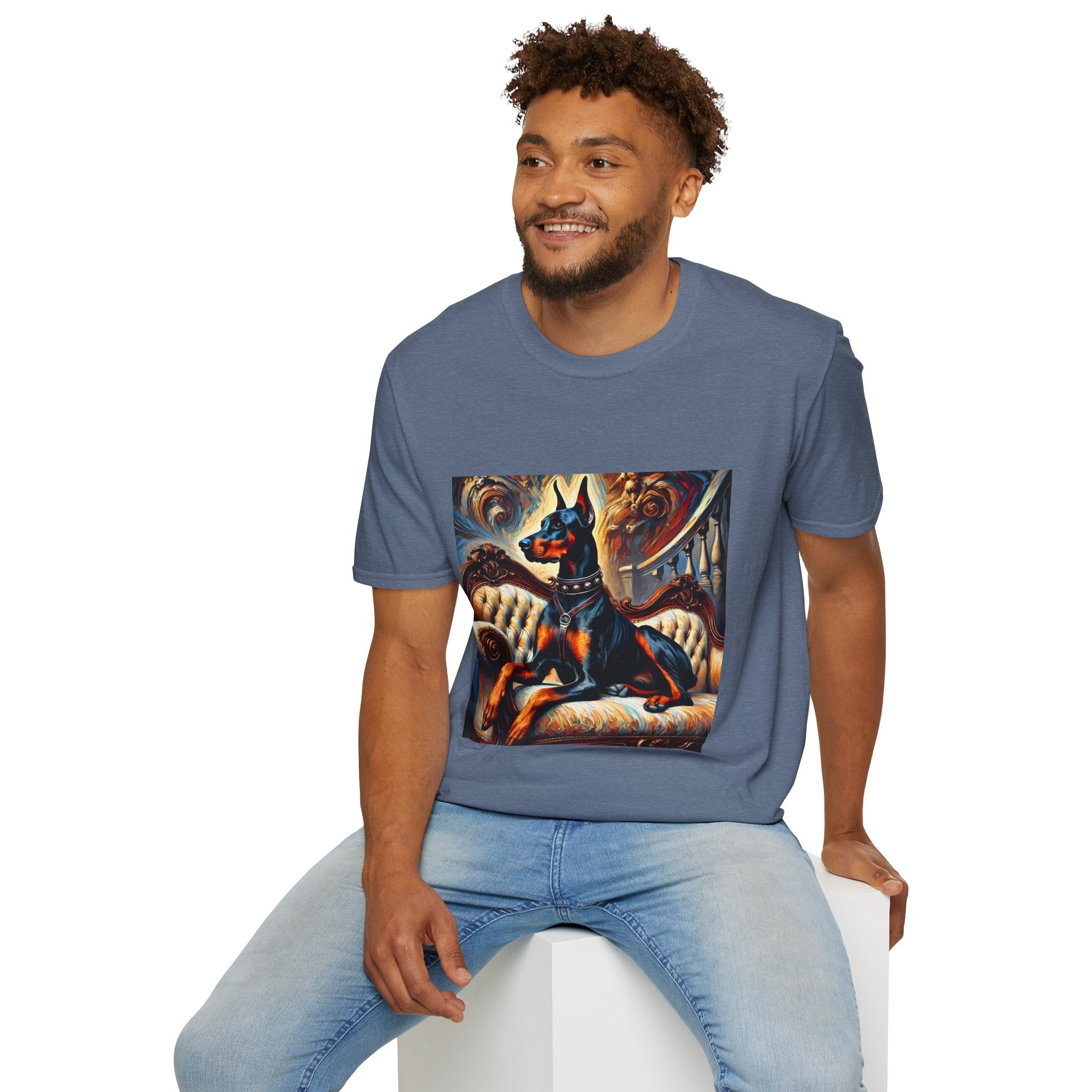 Doberman Pinscher Regal Classic | Unisex Dog T-Shirt
