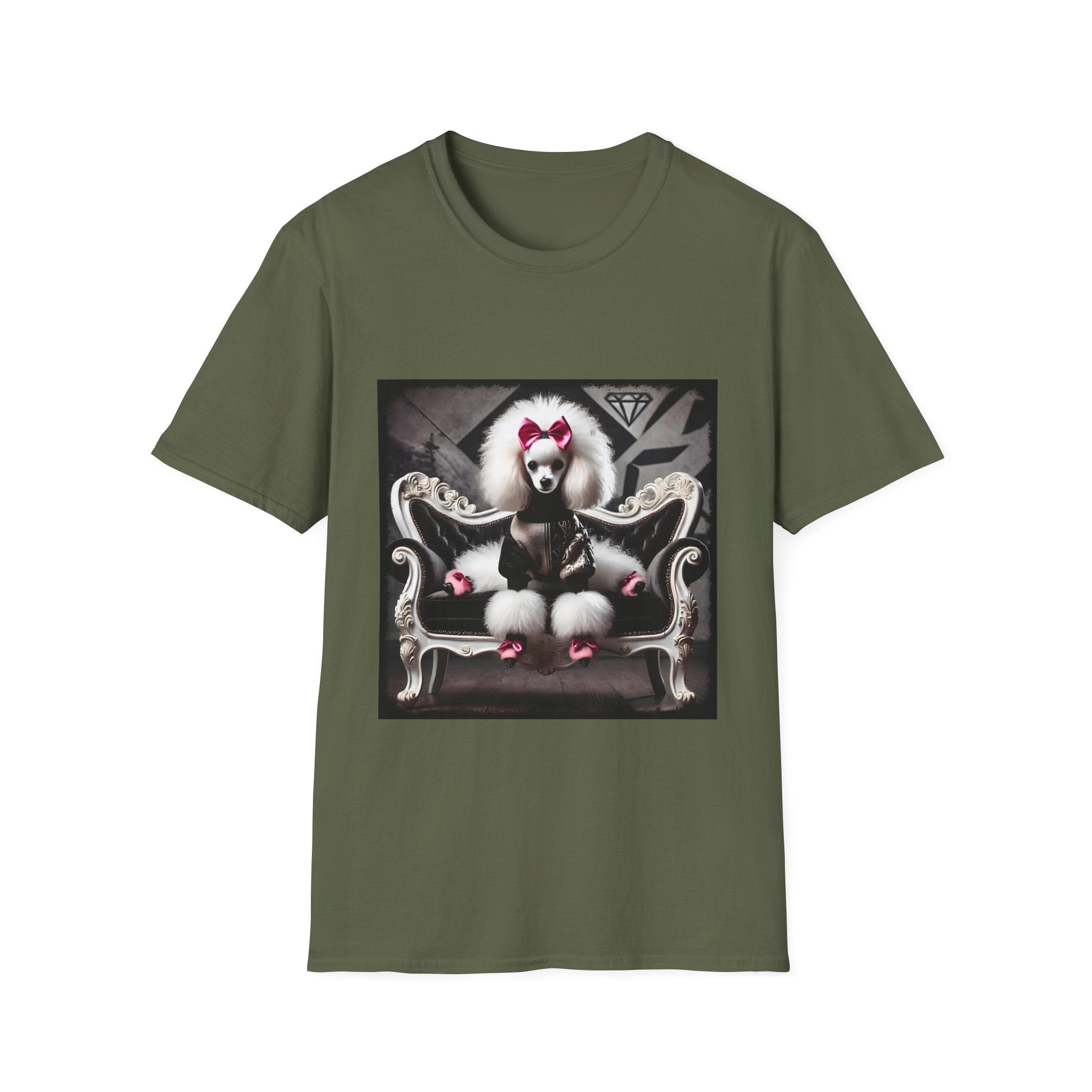 Poodle High Fashion Diva | Unisex Dog T-Shirt