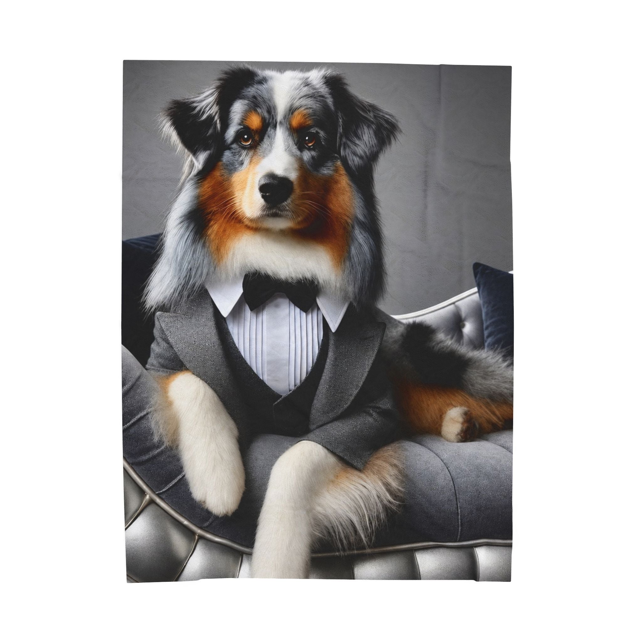Australian Shepherd Blanket | Classic Canine Dog Lover Gift