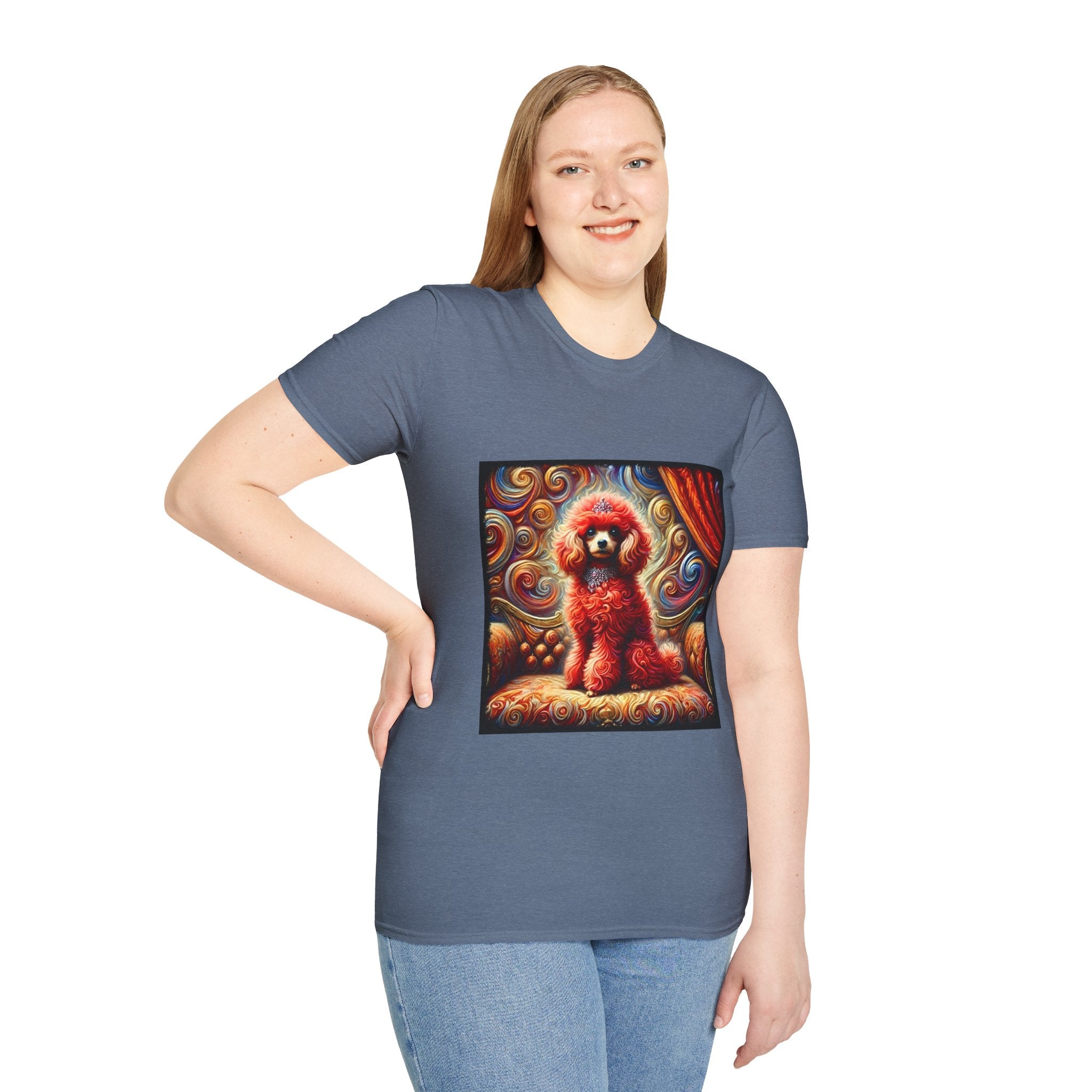Poodle Fuzzy Swirl | Unisex Dog T-Shirt
