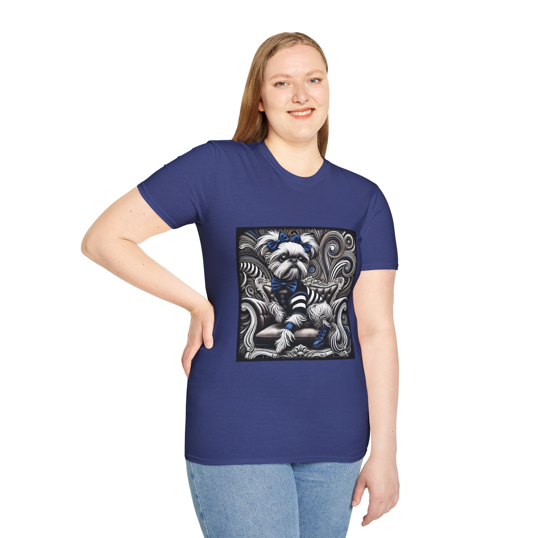 Brussels Griffon Bold Geometric | Unisex Dog T-Shirt