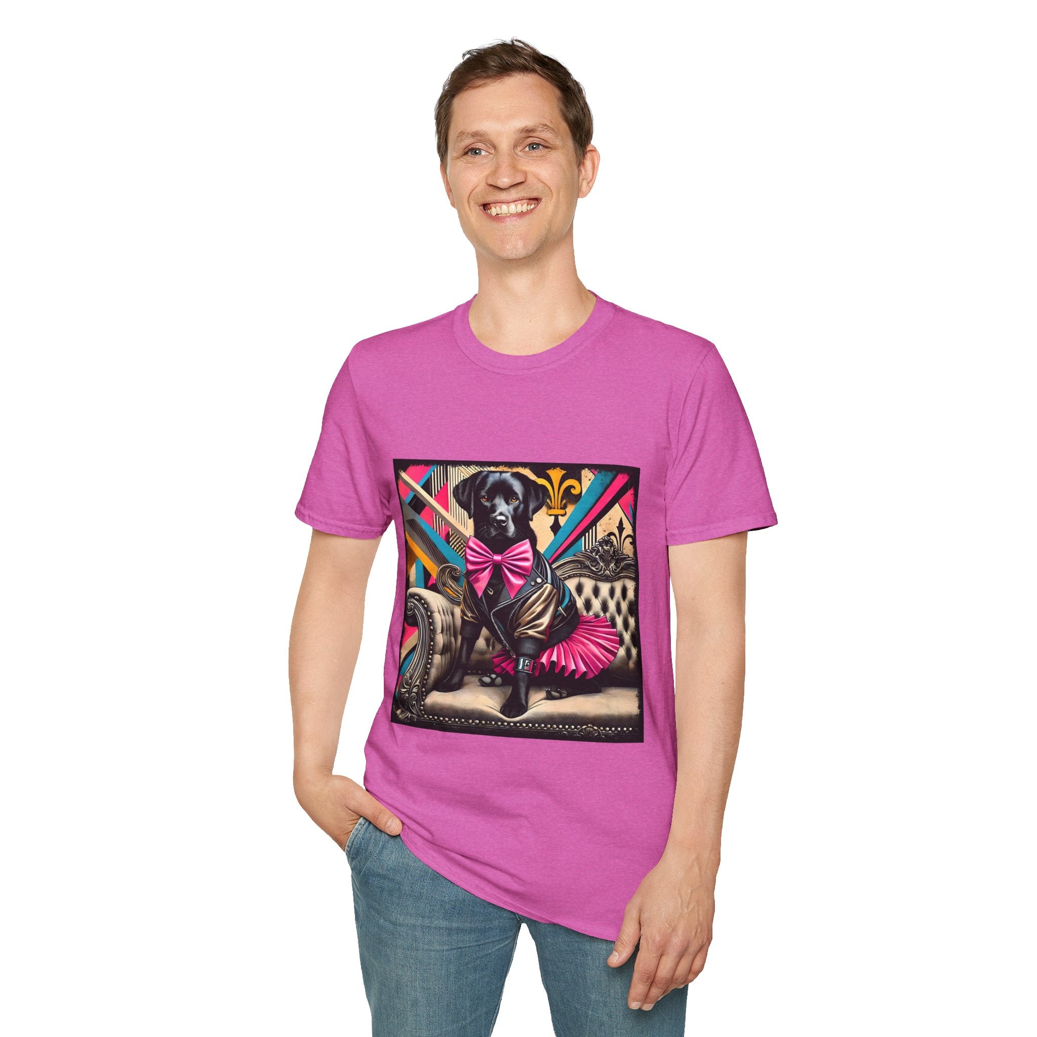 Labrador Retriever Bold Rocker | Unisex Dog T-Shirt