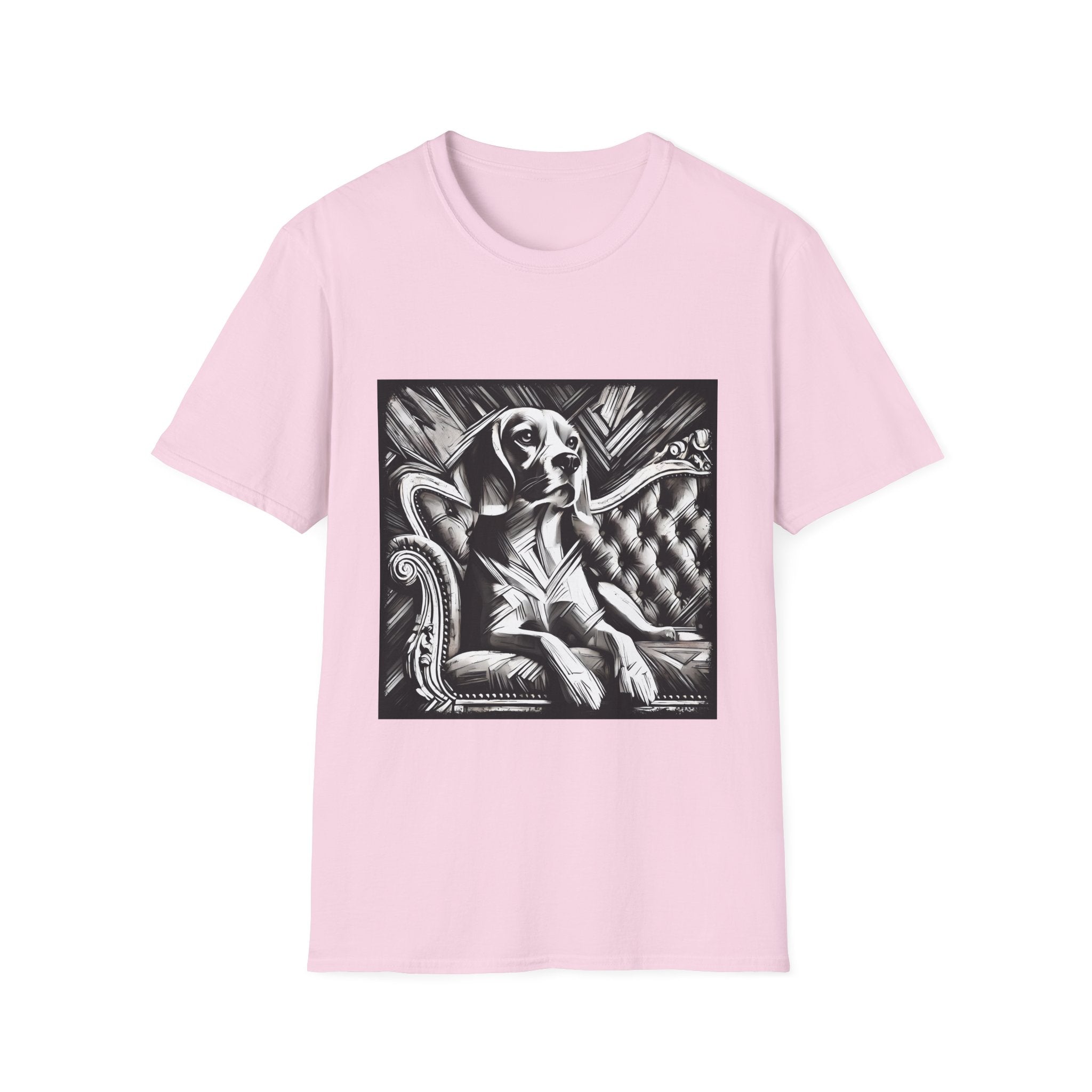 Beagle B&W Bold | Unisex Dog T-Shirt