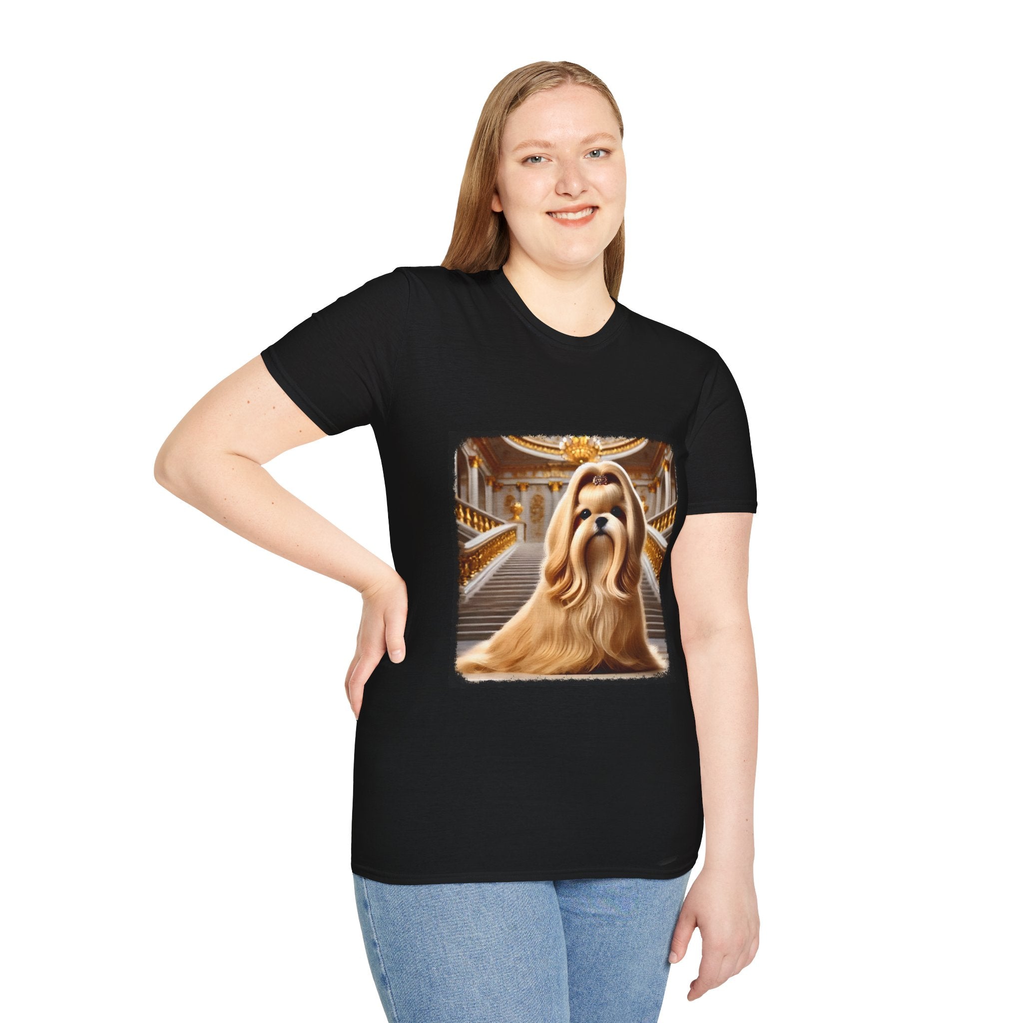 Shih Tzu Billionaire Bark | Unisex Dog T-Shirt