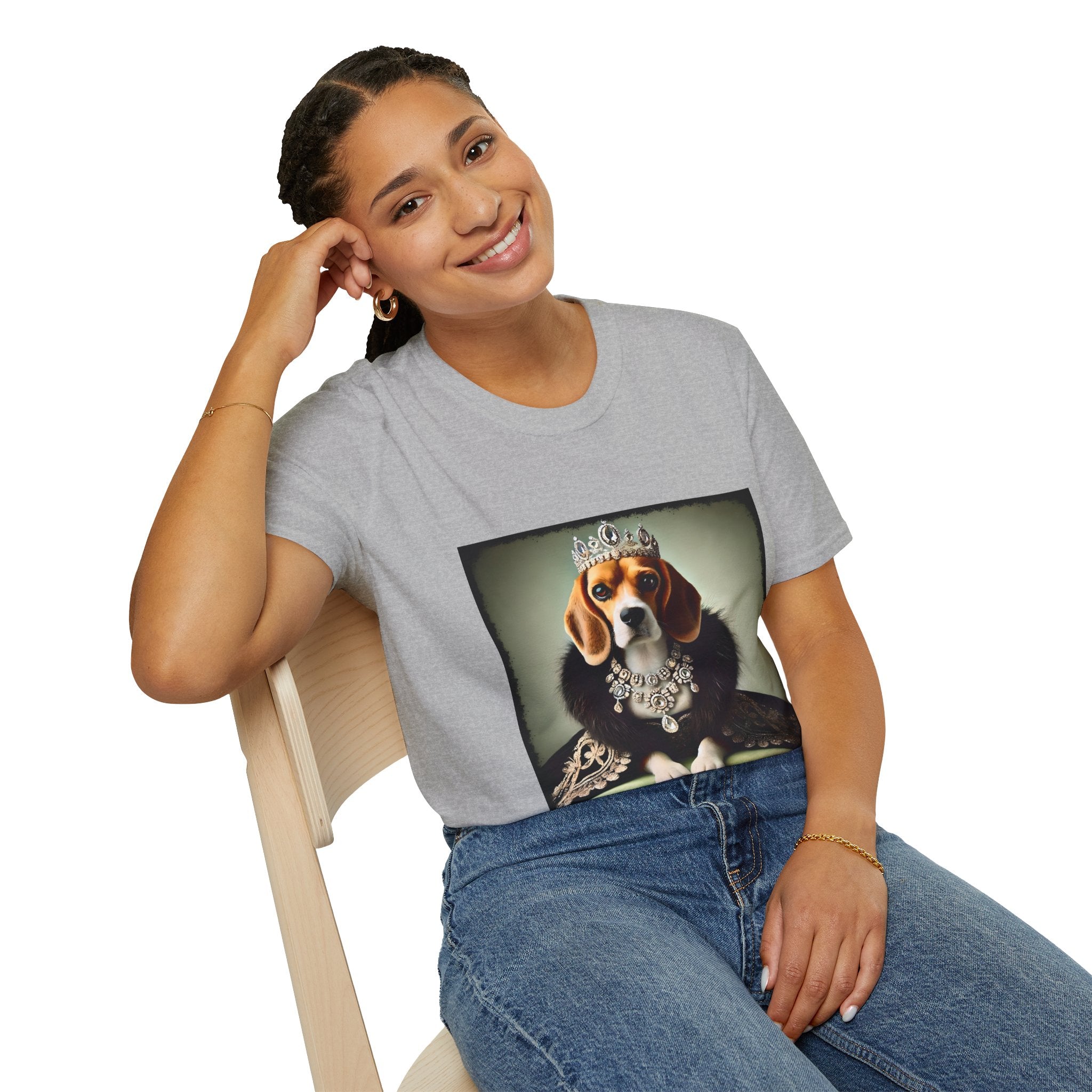 Beagle Diamond Drip | Unisex Dog T-Shirt
