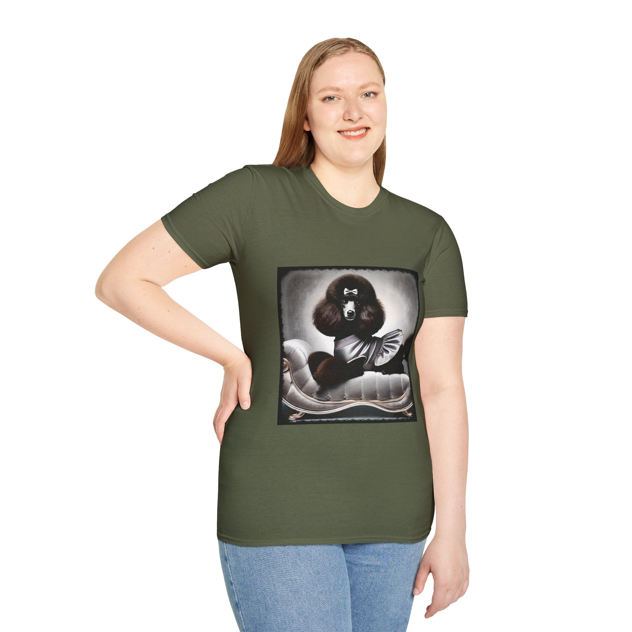 Poodle Silver Seductress | Unisex Dog T-Shirt