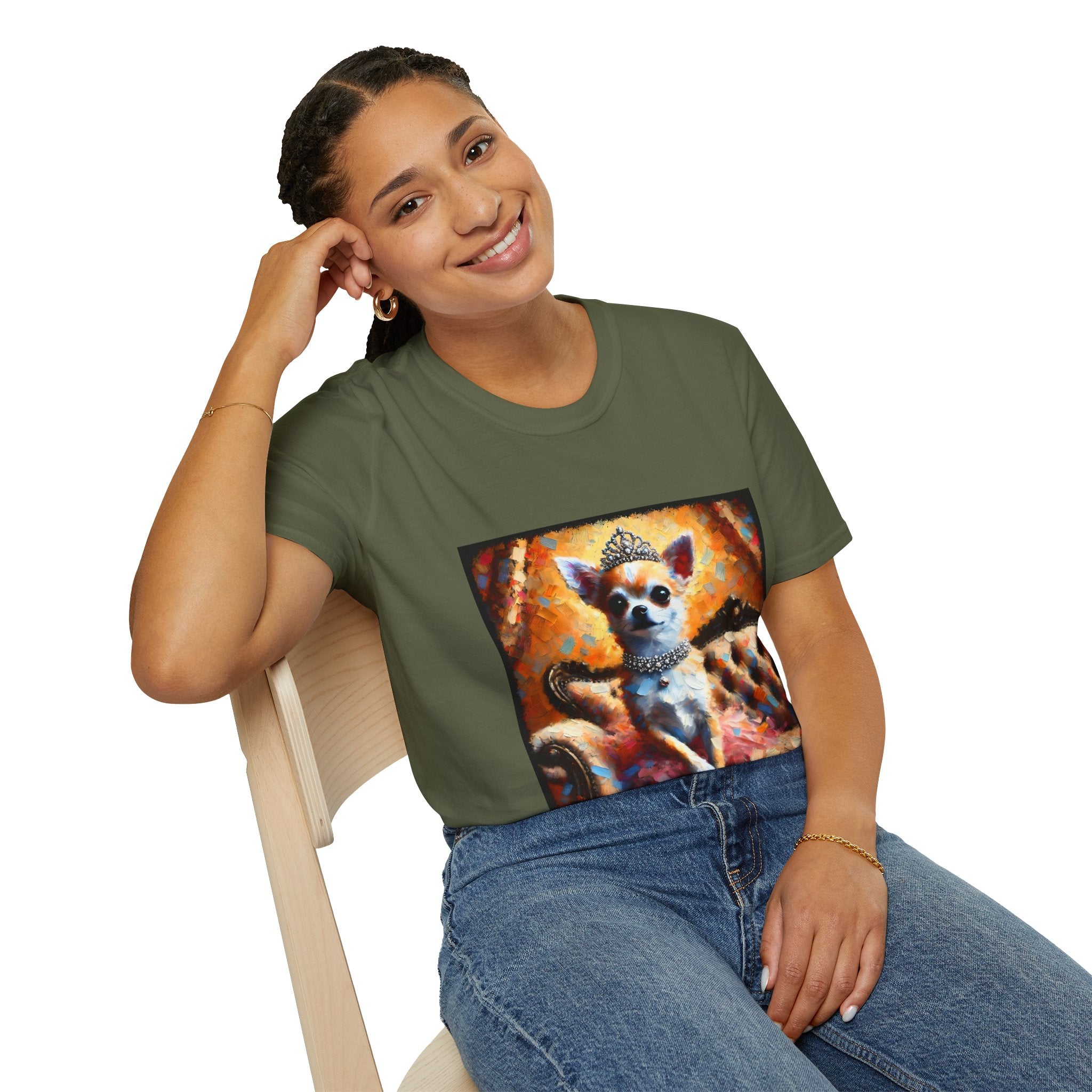 Chihuahua Petite Princess Classic | Unisex Dog T-Shirt