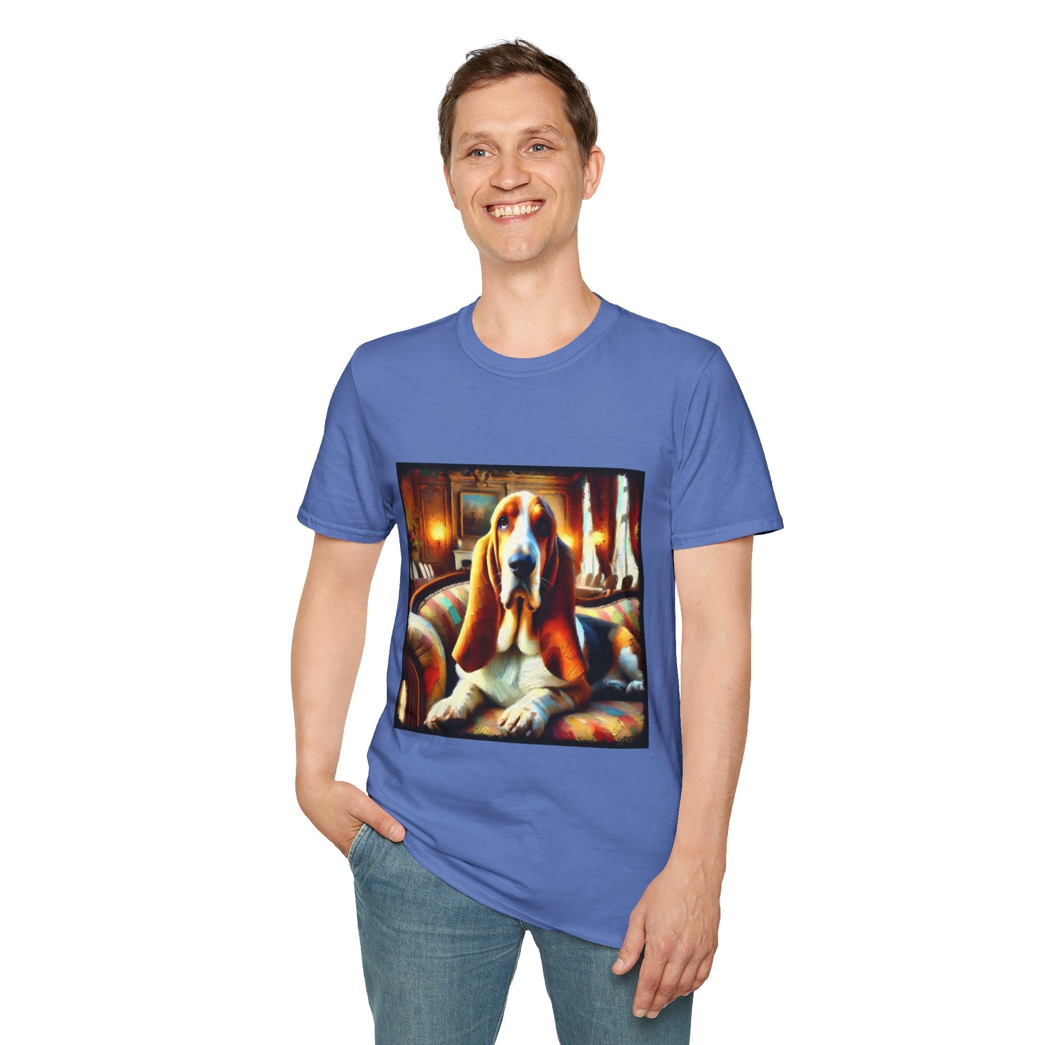 Basset Hound Warm Classic | Unisex Dog T-Shirt