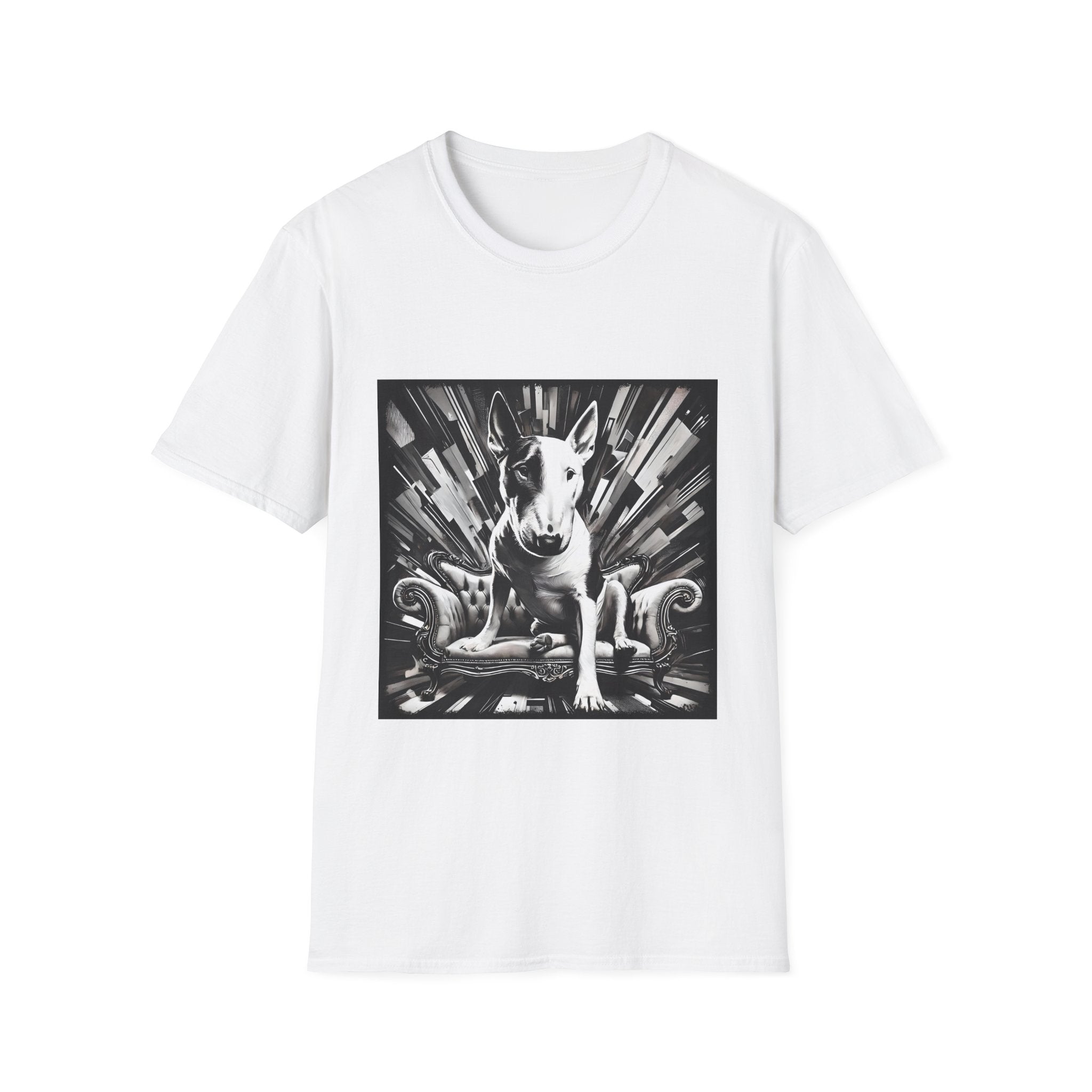 Bull Terrier B&W Bold | Unisex Dog T-Shirt