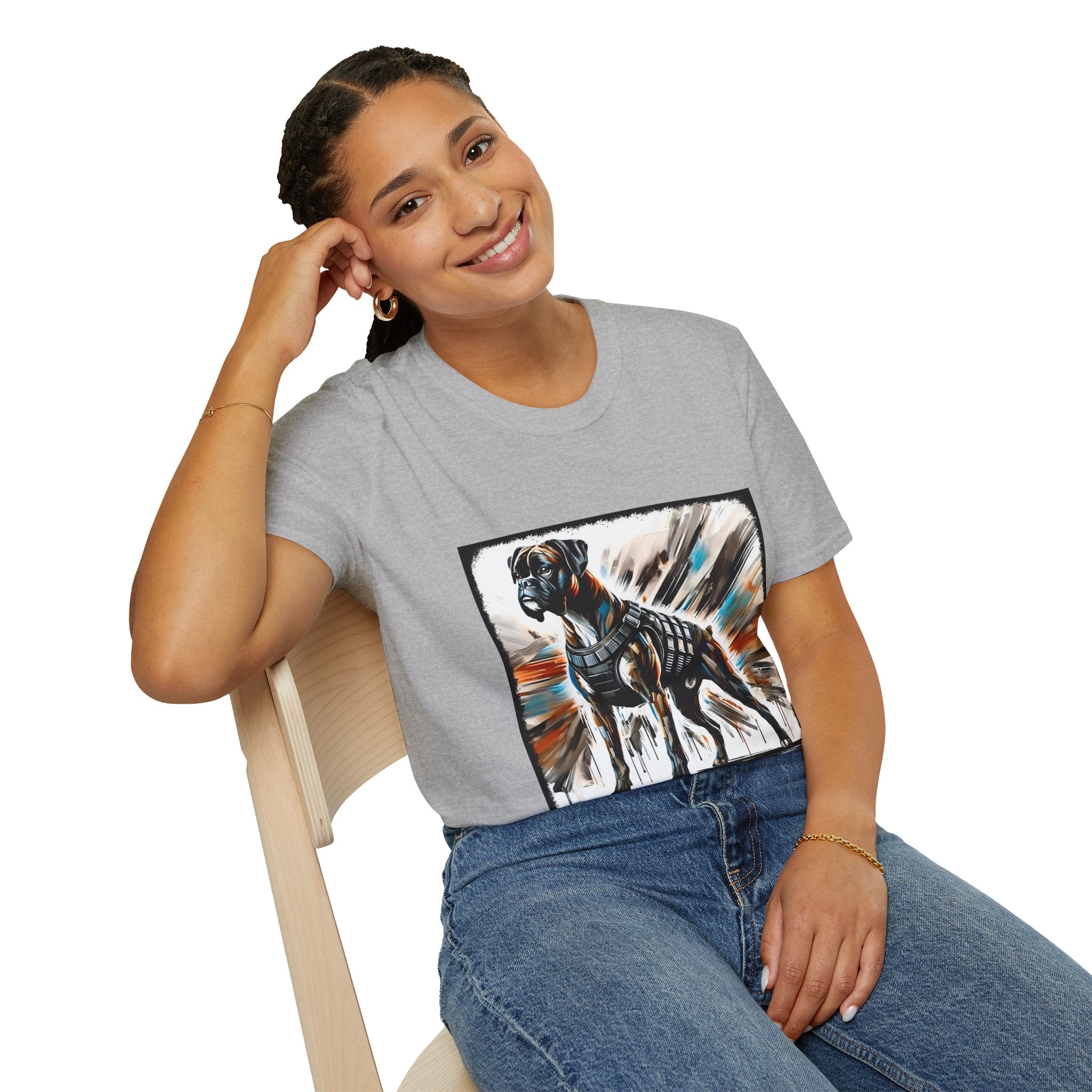 Boxer Bold Armor Classic | Unisex Dog T-Shirt