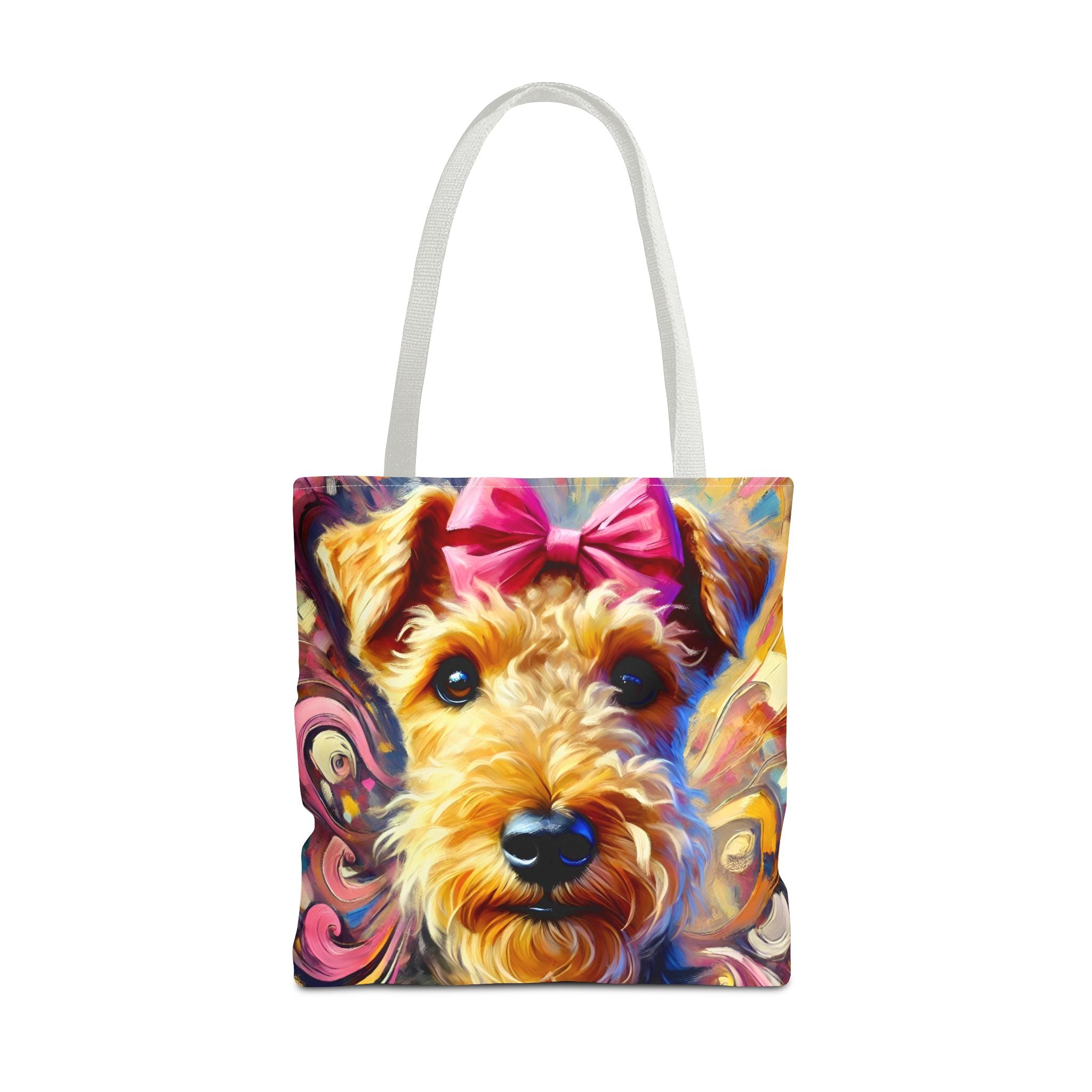 Airedale Terrier Tote Bag | Stunning Swirl Dog Lover Gift