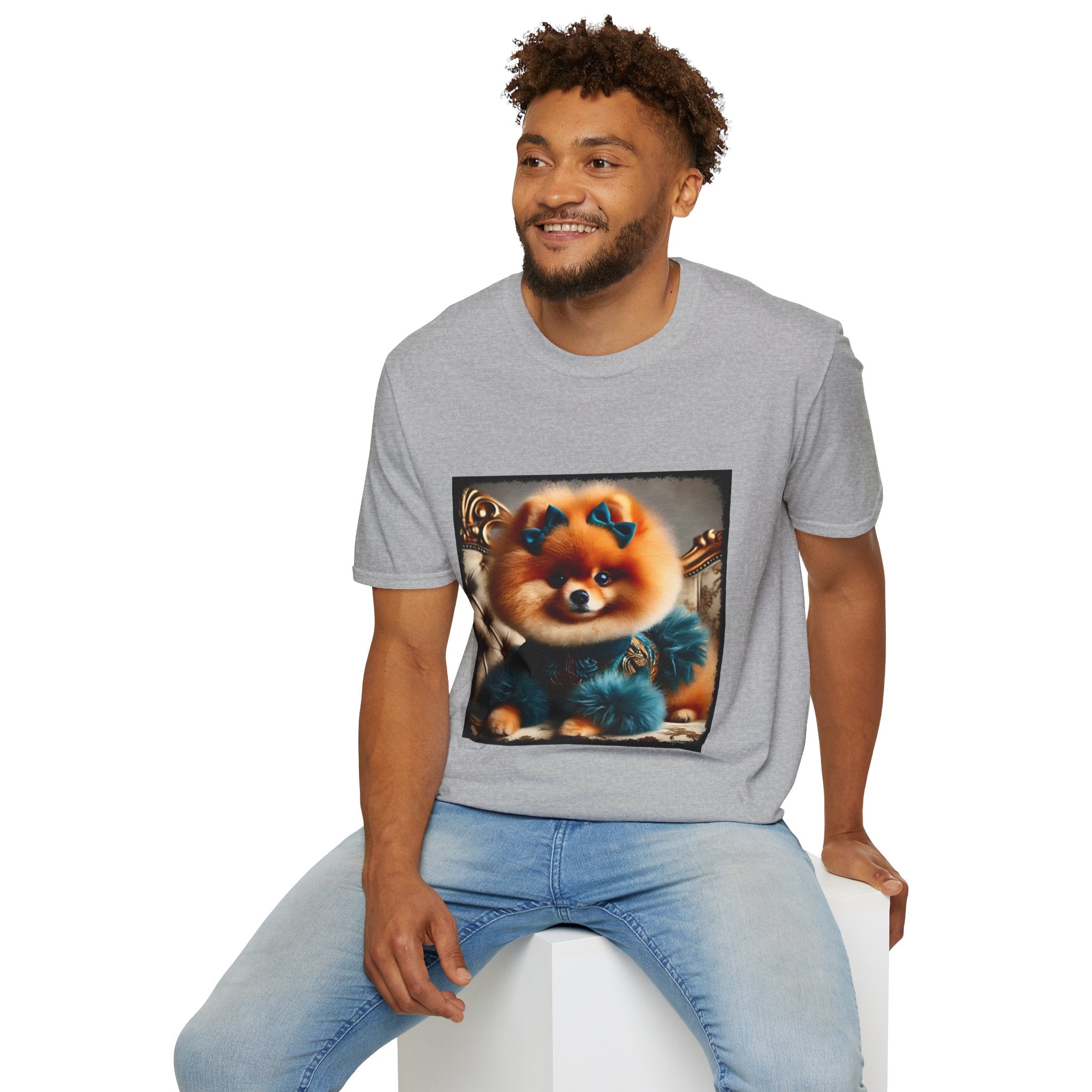 Pomeranian Fluff Boss | Unisex Dog T-Shirt